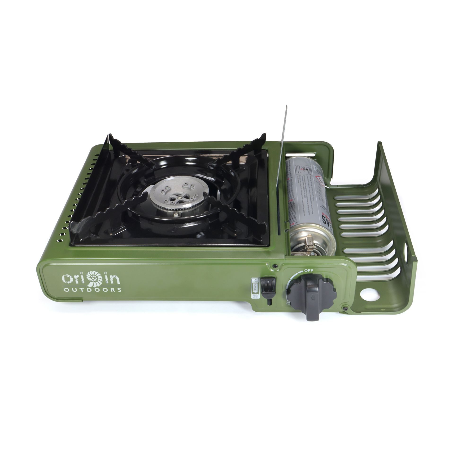 Origin Outdoors Gaskocher Origin Outdoors Kocher 'CookHeat' inkl. Gaskartuschen
