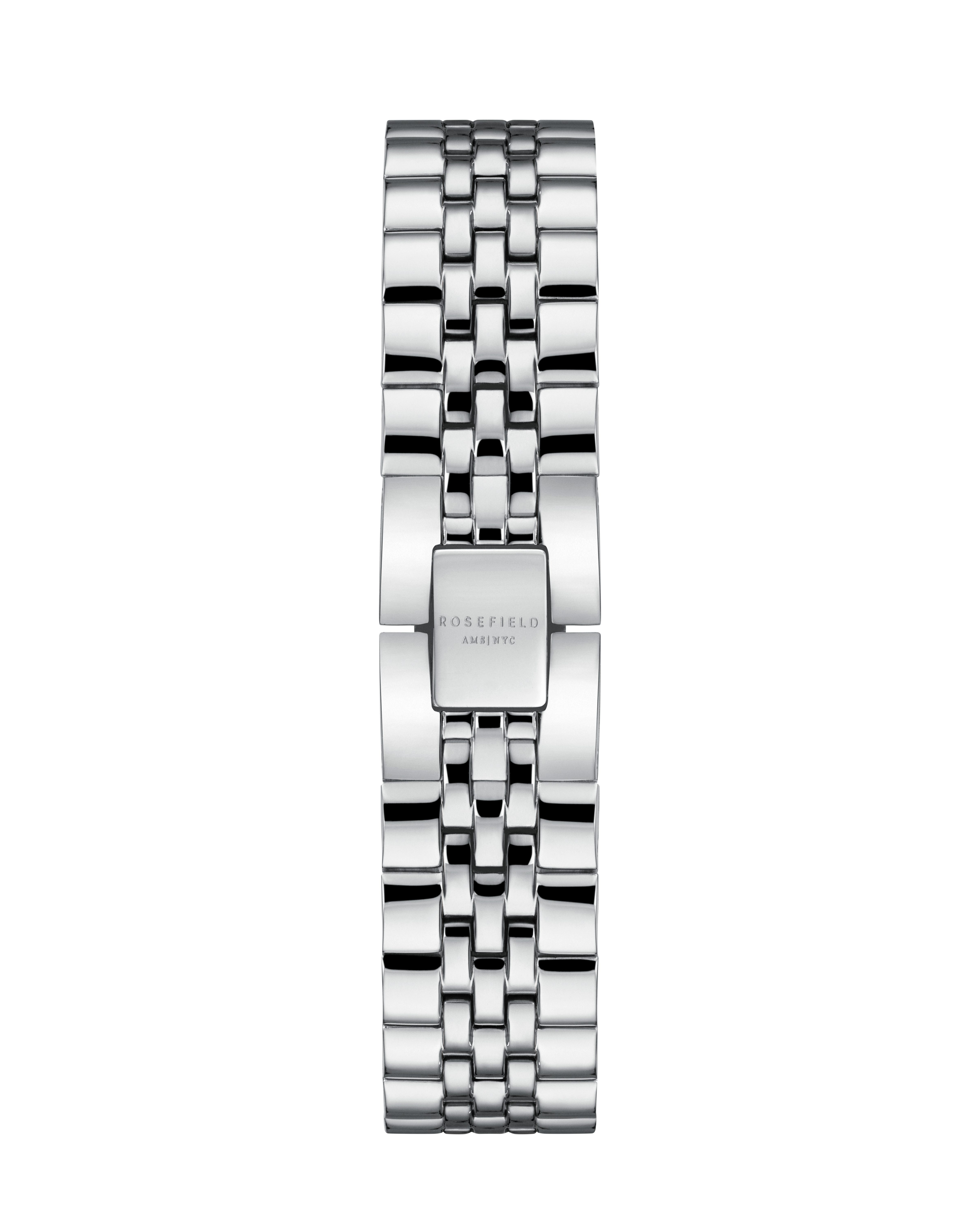 ROSEFIELD Quarzuhr ROSEFIELD Damenuhr Boxy XS 24mm Silberfarben
