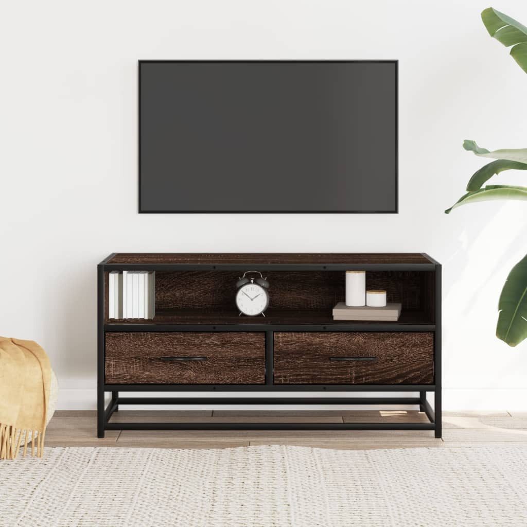 vidaXL TV-Schrank TV-Schrank Eichen-Optik 80x34,5x40 cm günstig online kaufen