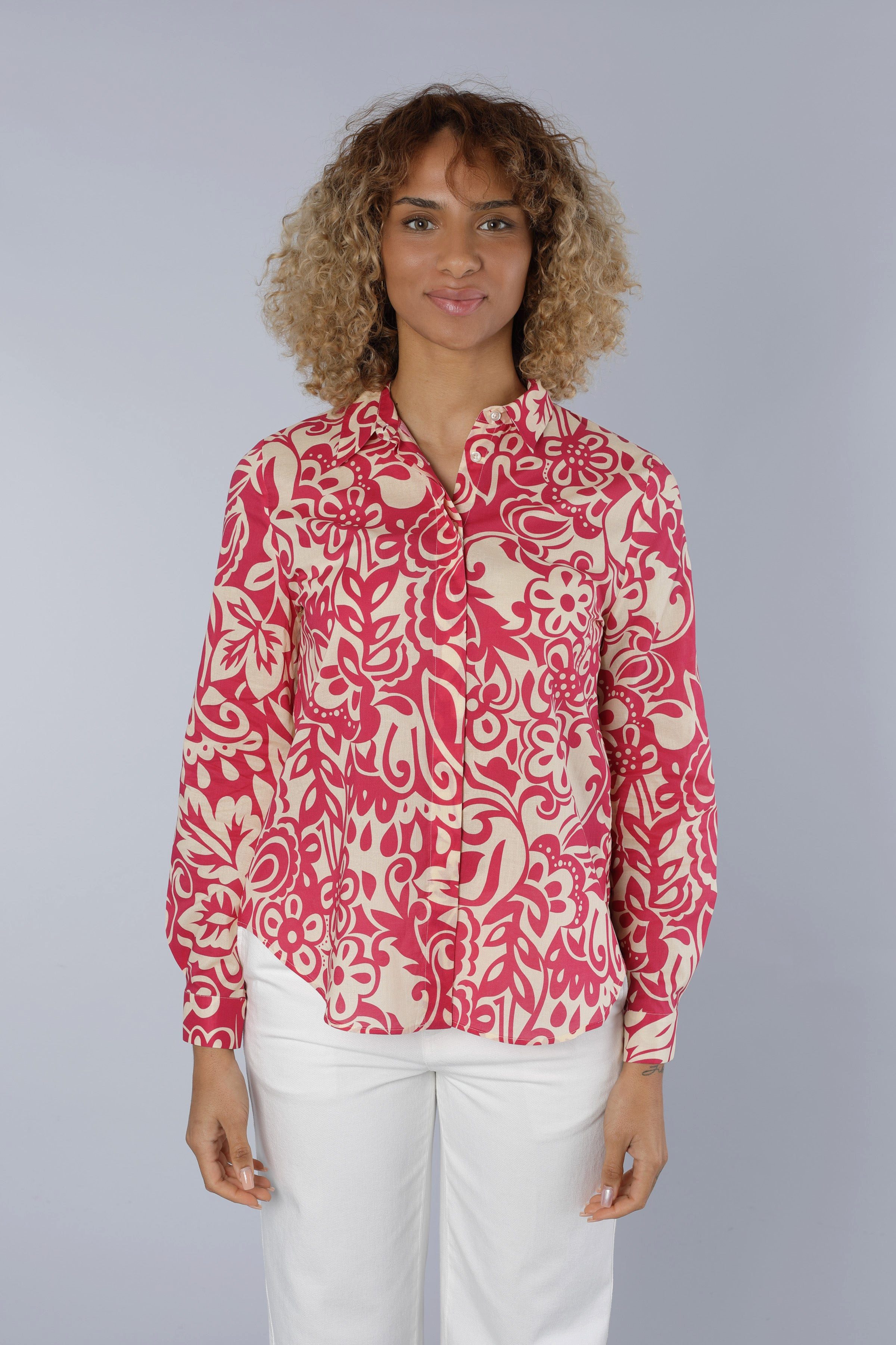 Klassische Bluse