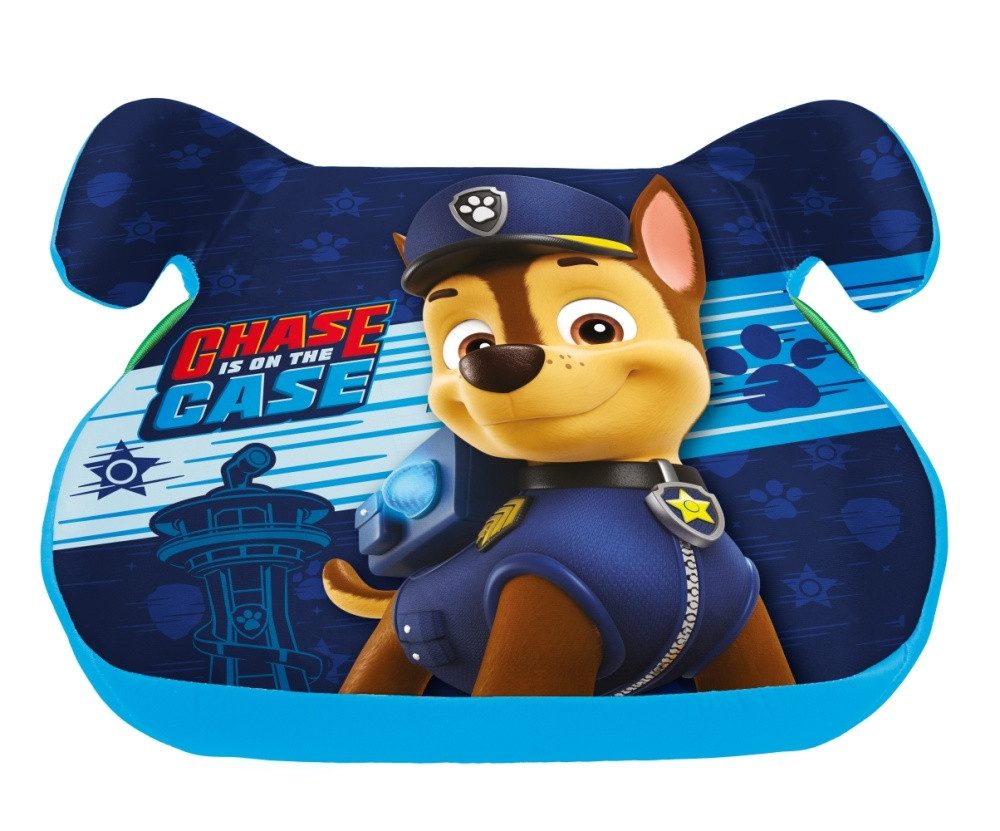 Seven Polska Kindersitzerhöhung Kinder Booster: "Paw Patrol Chase", Chase is on the case, EC Norm 129