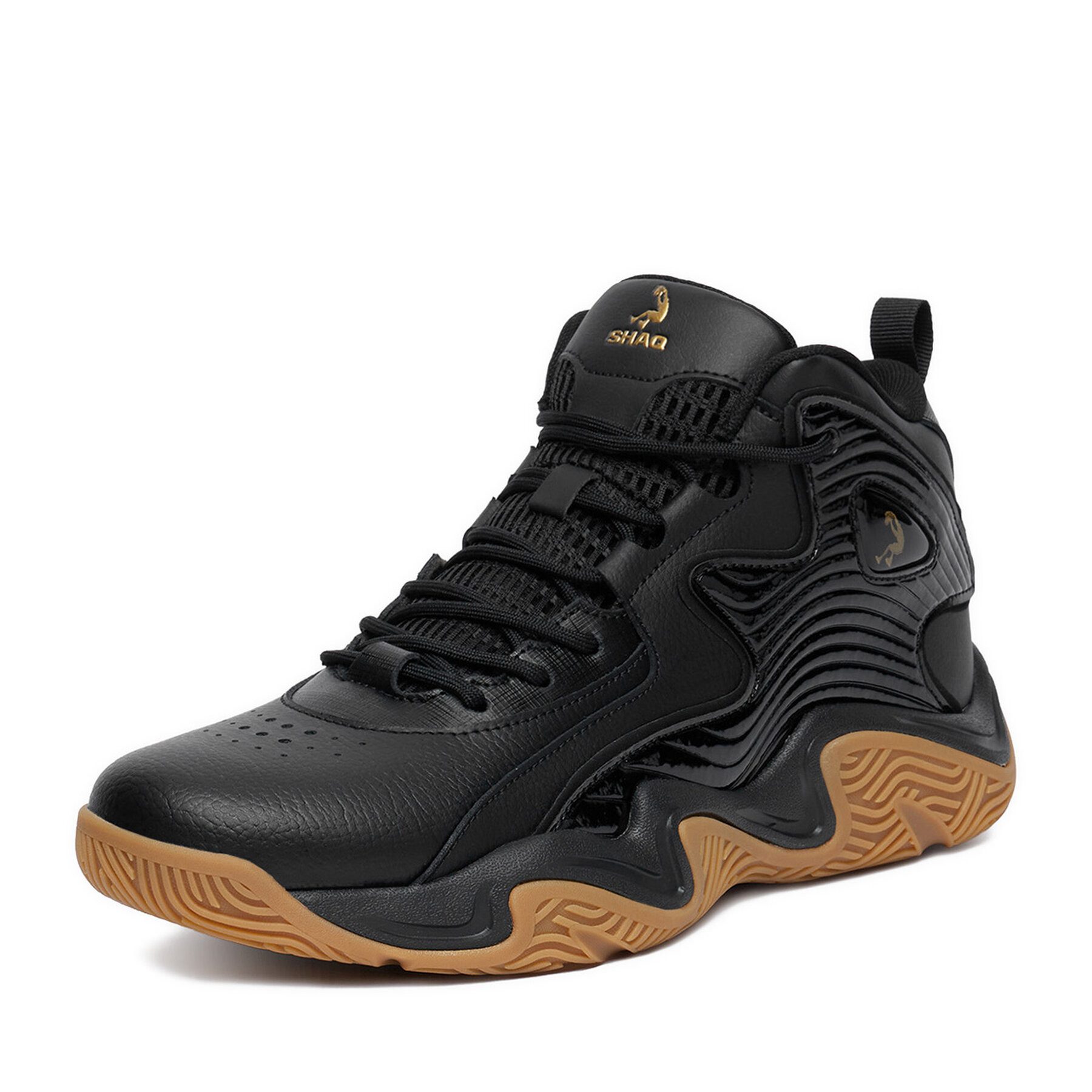 Shaq Shaq Herren Basketballschuhe 5907964139126 Schwarz Basketballschuh – Bild 2 von 4