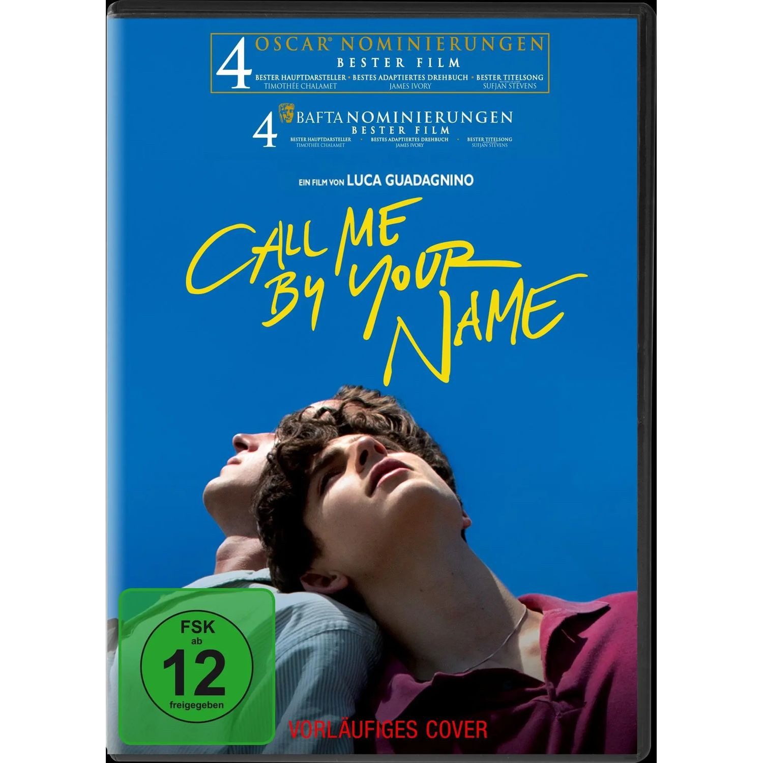 DVD Call Me by Your Name