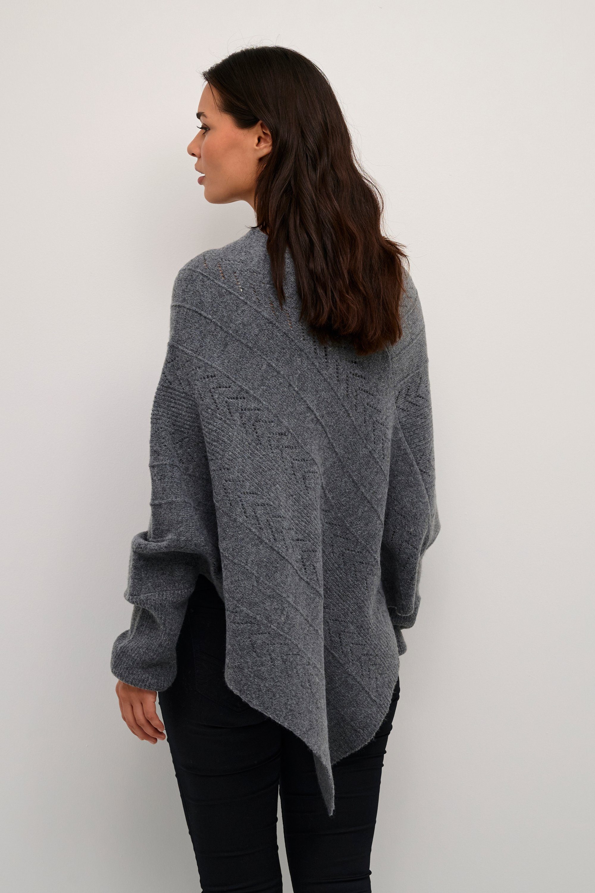 Cream Strickponcho Poncho CRHoliday