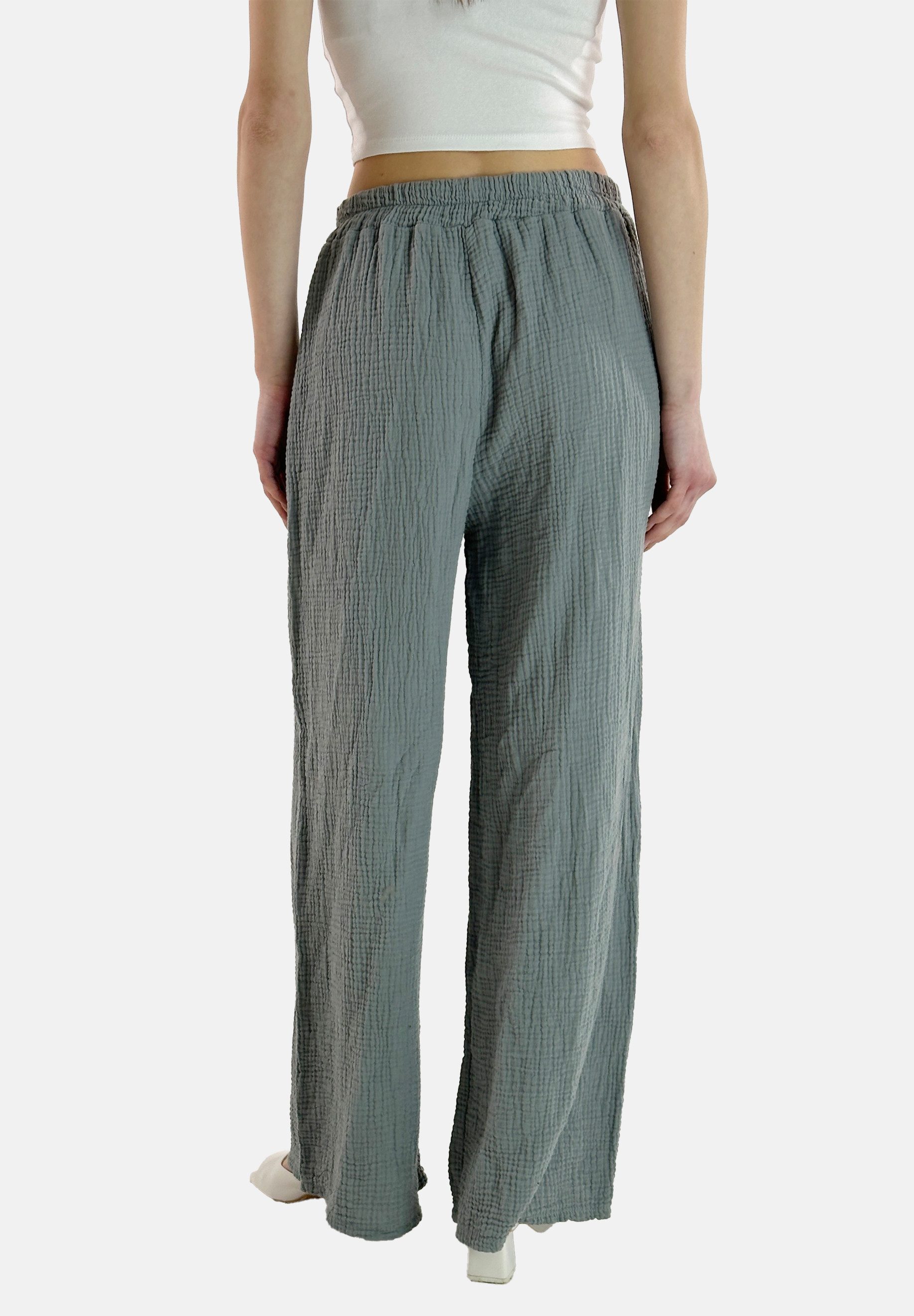 Elara Stoffhose Mouseline Hose (1-tlg)
