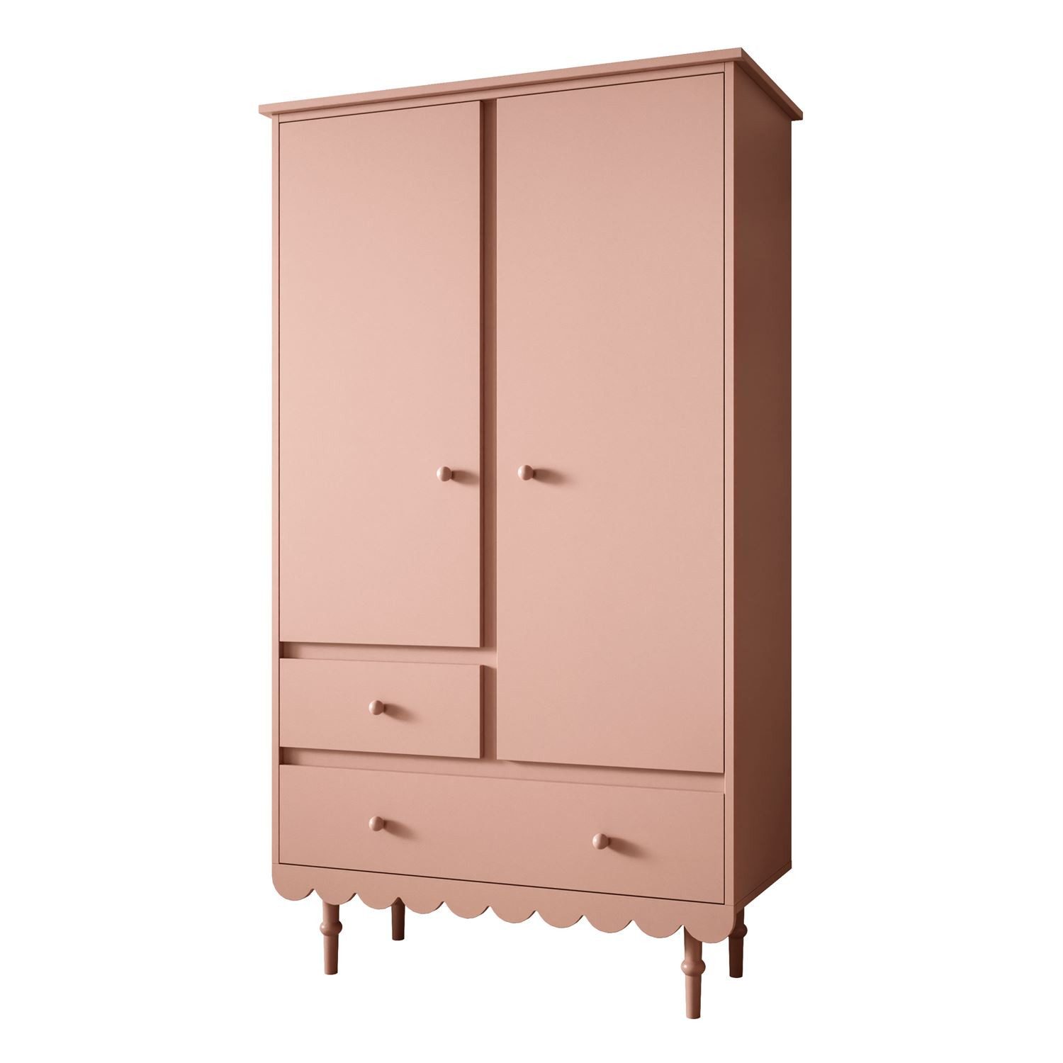 Lookway Kinderkleiderschrank BABUSHKA Zweitüriger Kleiderschrank mit günstig online kaufen