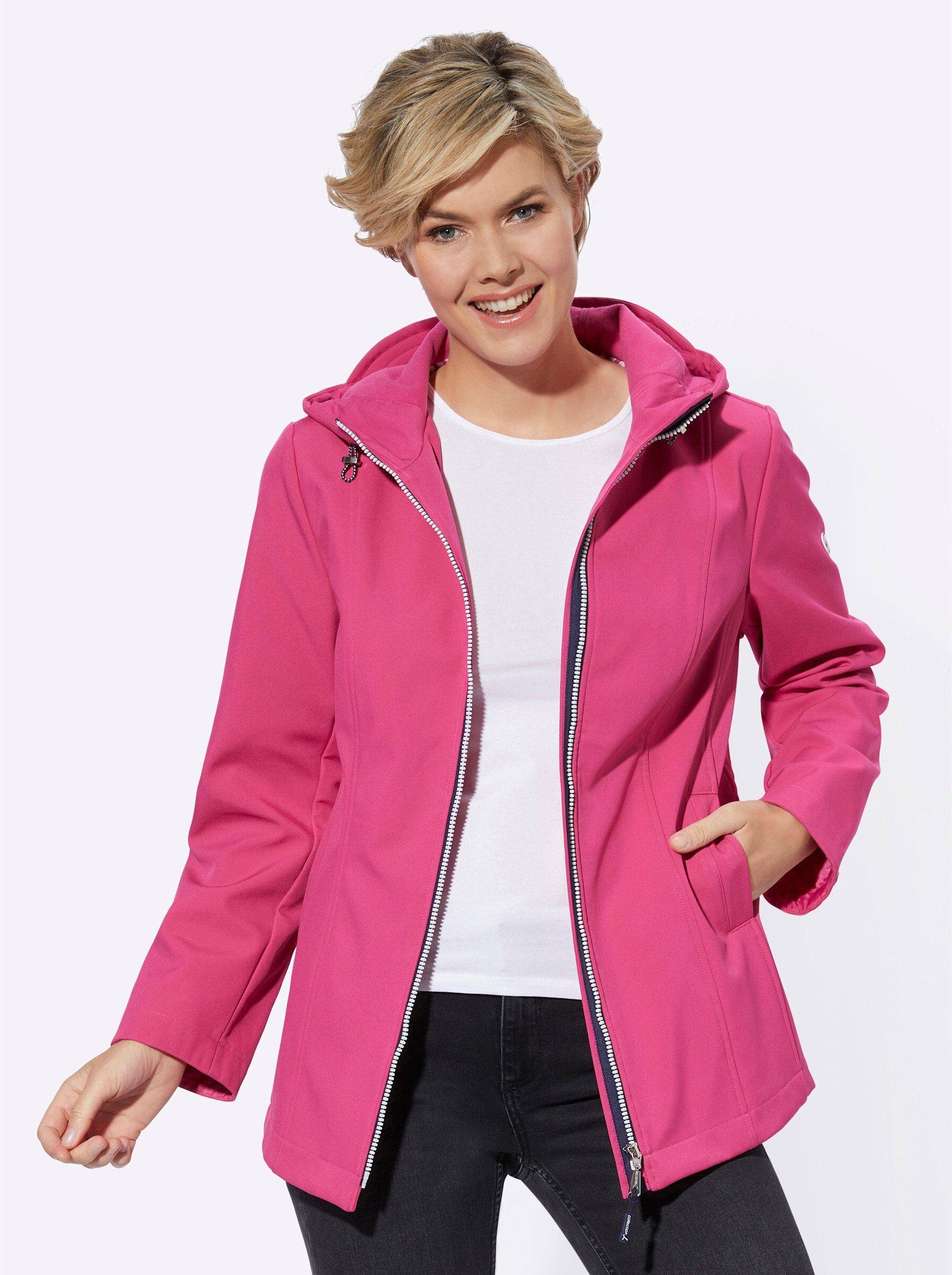 WEIDEN Allwetterjacke WITT fuchsia