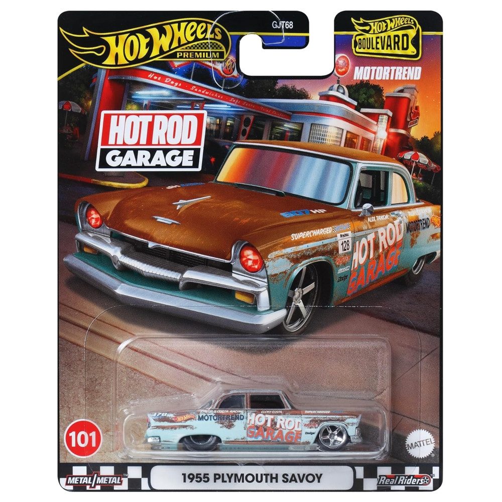 Hot Wheels Spielzeug-Rennwagen Plymouth Savoy 1955 günstig online kaufen