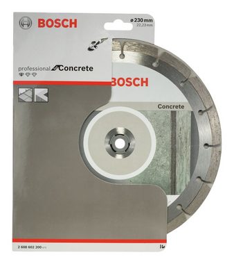 BOSCH Trennscheibe, Ø 230 mm, Standard for Concrete Diamanttrennscheibe - 230 x 22,23 x 2,3 x 10