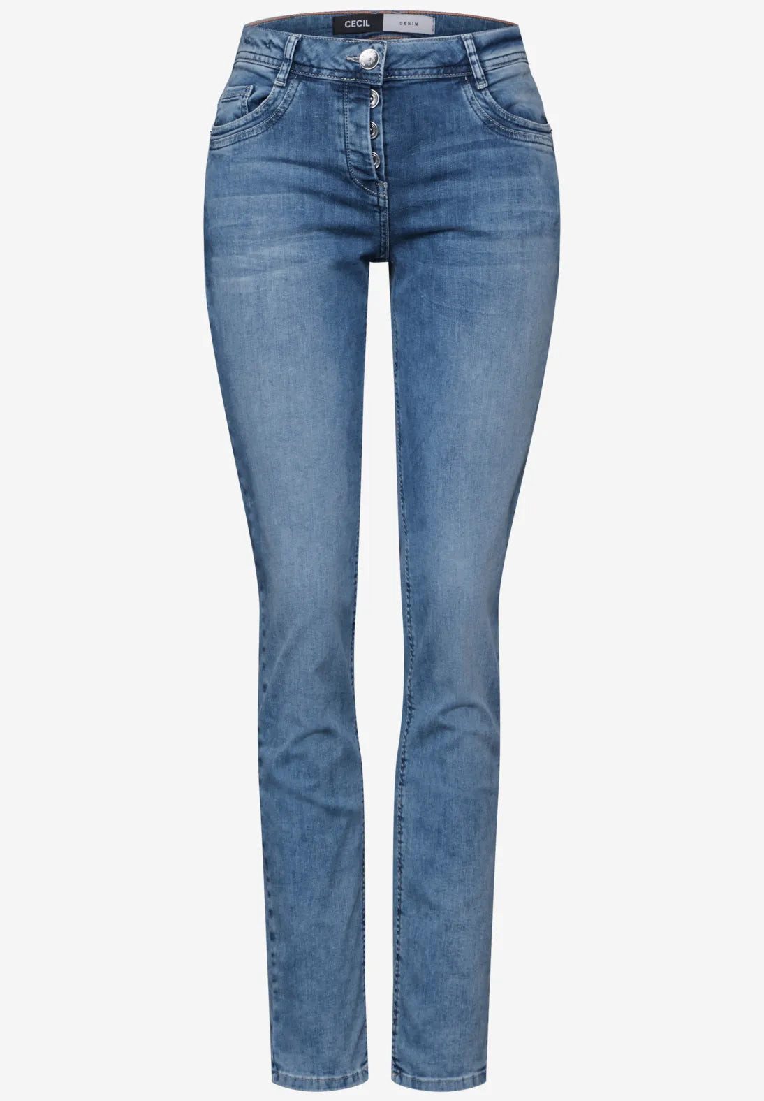 CECIL Bequeme Jeans Style Scarlett (1-tlg)