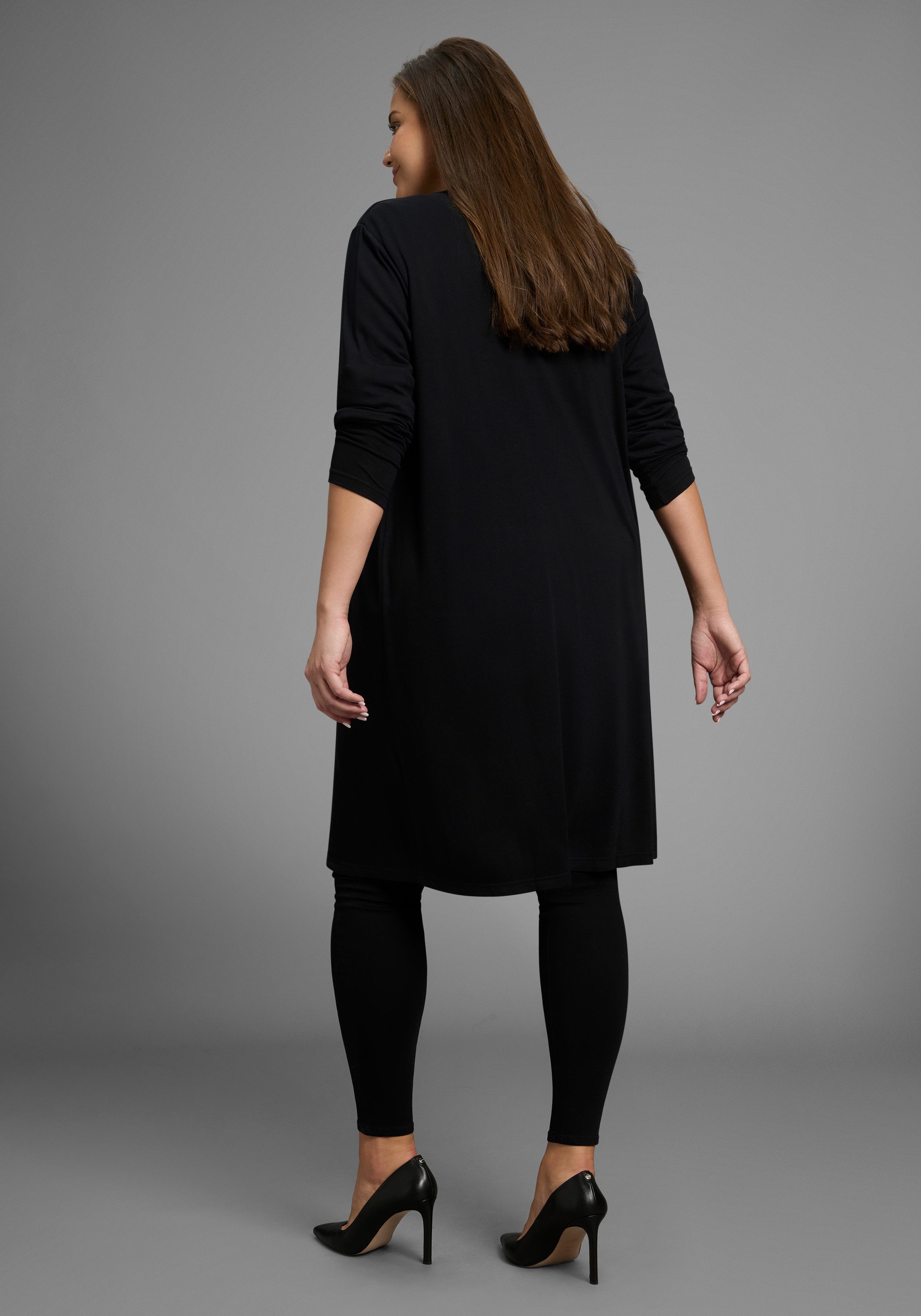 Laura Scott CURVE Longstrickjacke aus weichem, günstig online kaufen