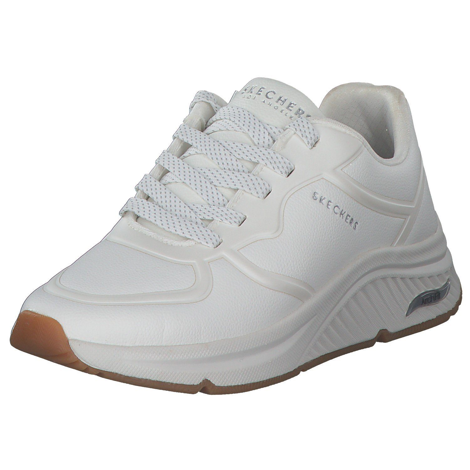 Fit Mile Sneaker melt Skechers WHT Makers white/hot (20202633) Skechers 155570 Arch S-Miles