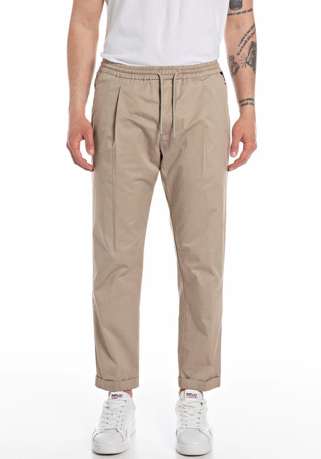 Replay Schlupfhose Regular Fit mit elastischem günstig online kaufen