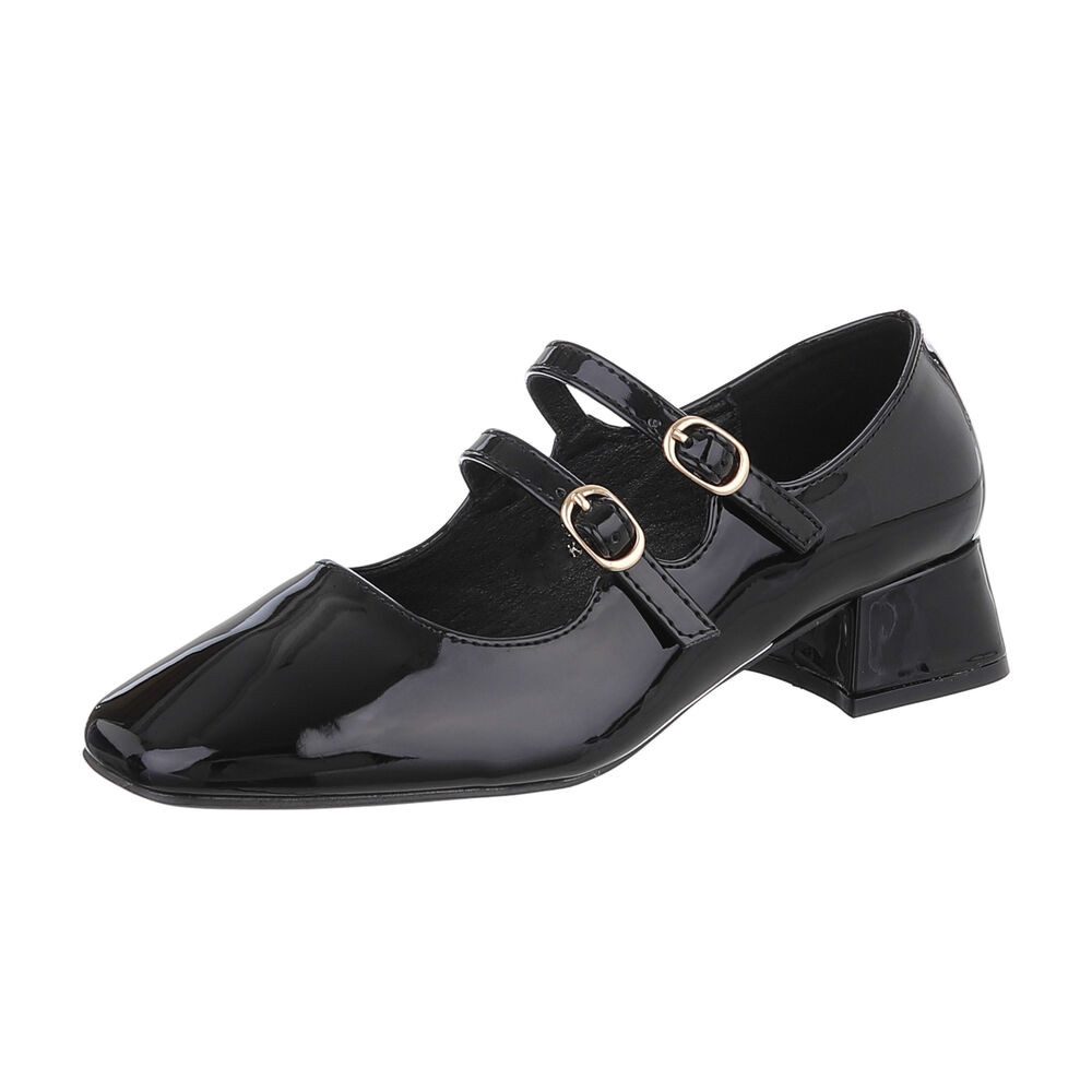 Ital-Design Damen Elegant Schnürpumps (87118245) Blockabsatz günstig online kaufen