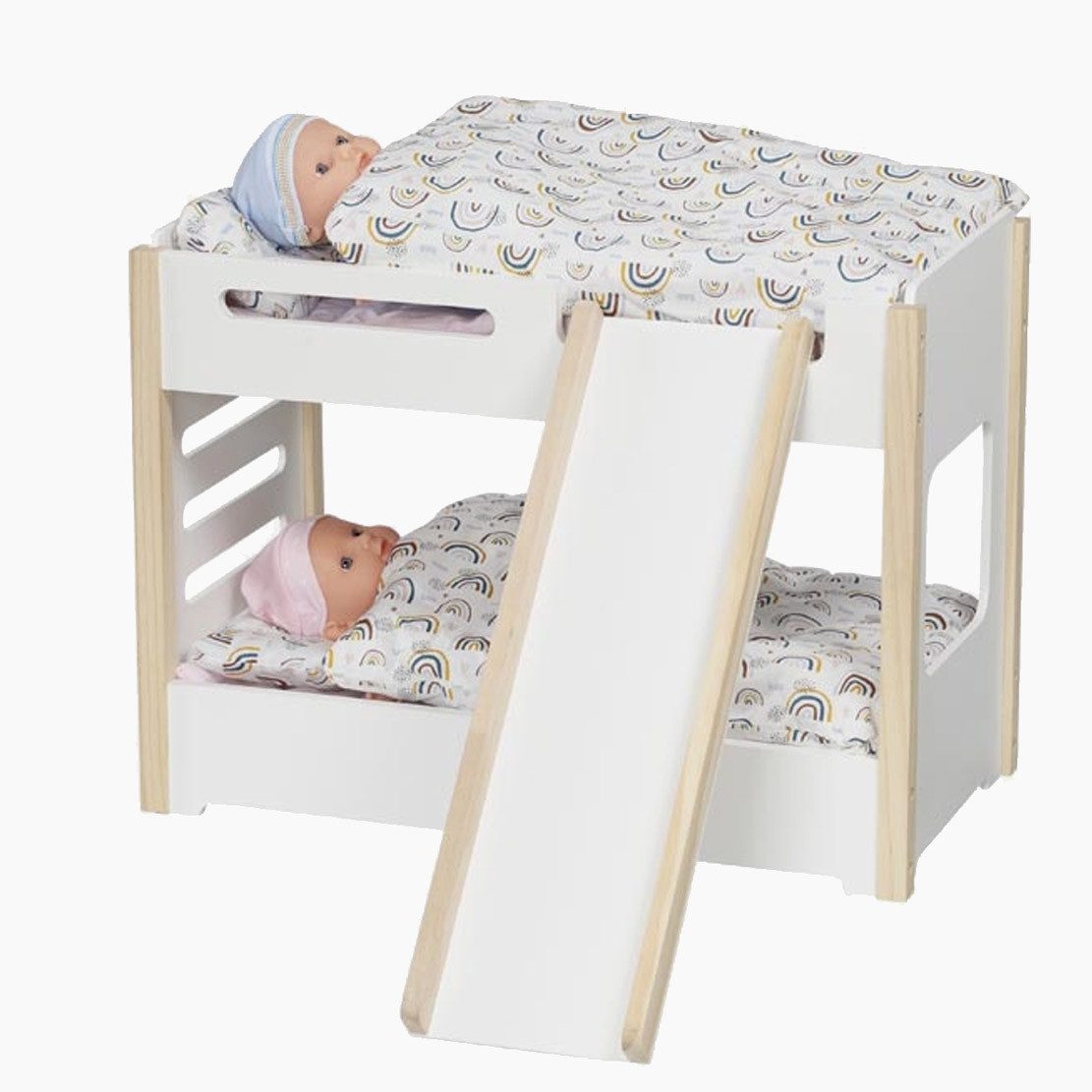 goki Puppenbett Puppen-Etagenbett mit Rutsche (packung, 2tlg., Unmontiert), günstig online kaufen