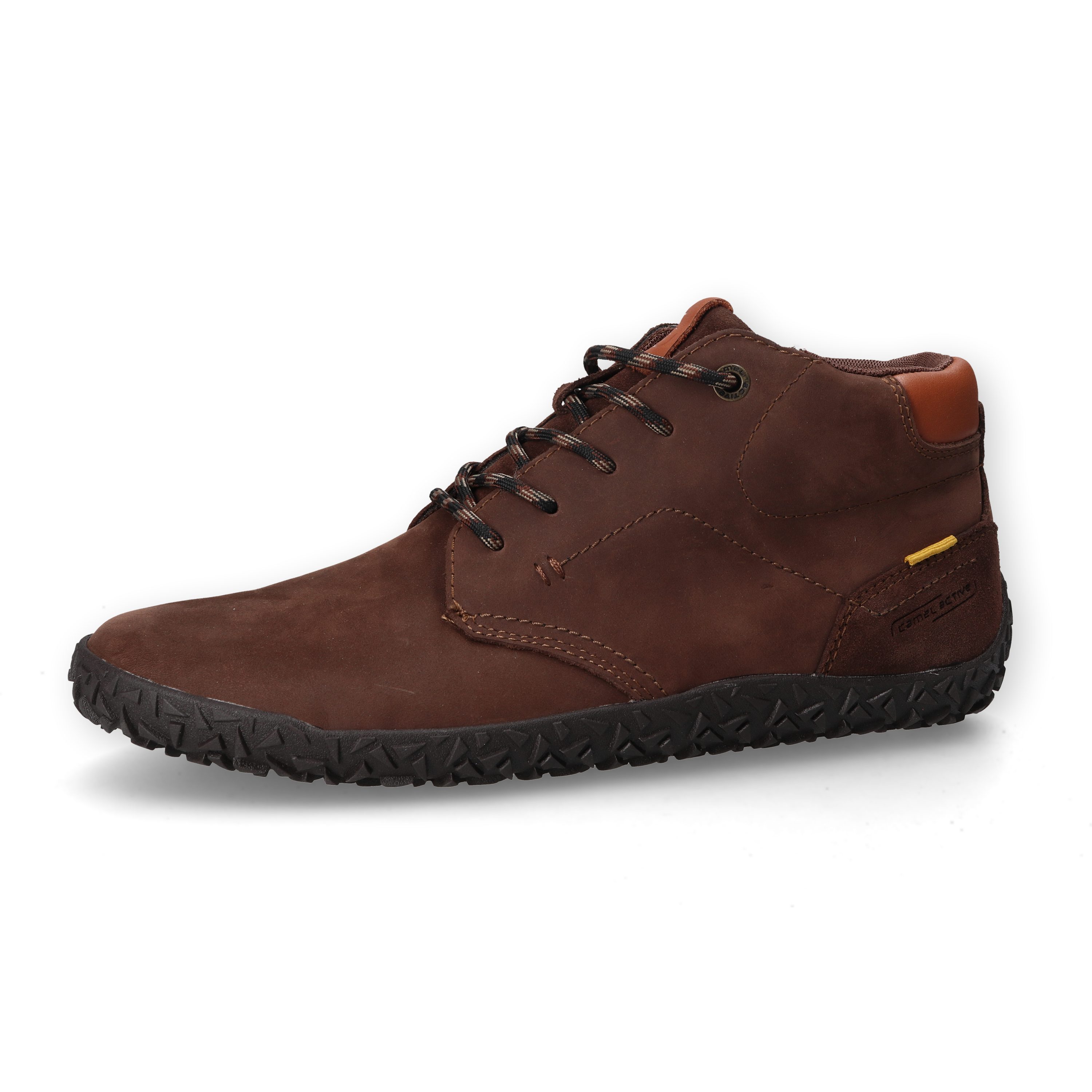 camel active Schnürboots Barfußschuh, Sneaker mit flacher Laufsohle