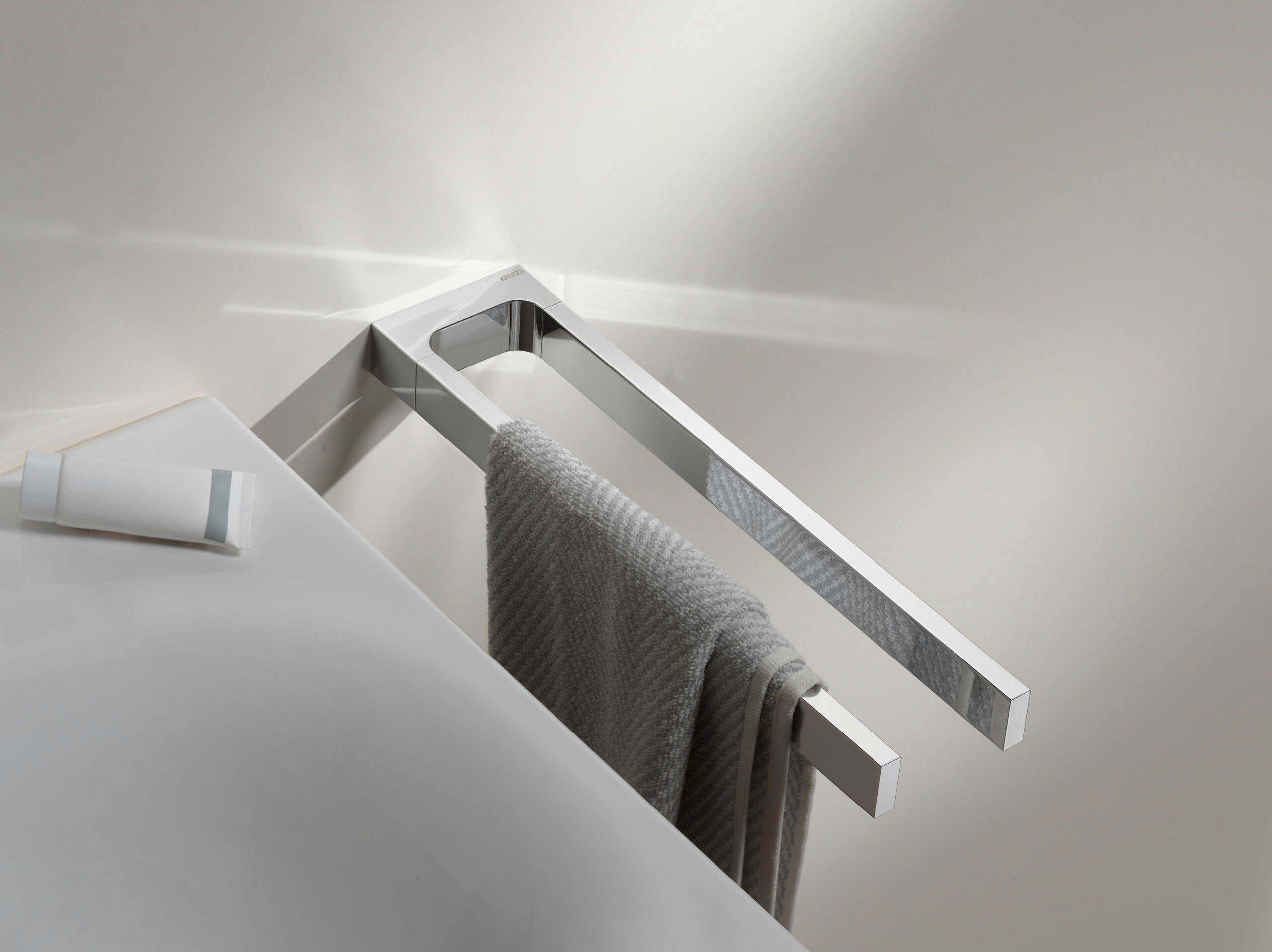 Keuco Handtuchhalter Edition 11, Metall, hochglanz-verchromt, zweiarmig, st günstig online kaufen