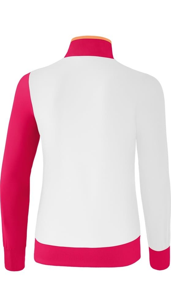 Erima Trainingsjacke 5C (elastisch, feuchtigkeitsregulierend) weiss/rosa Da günstig online kaufen