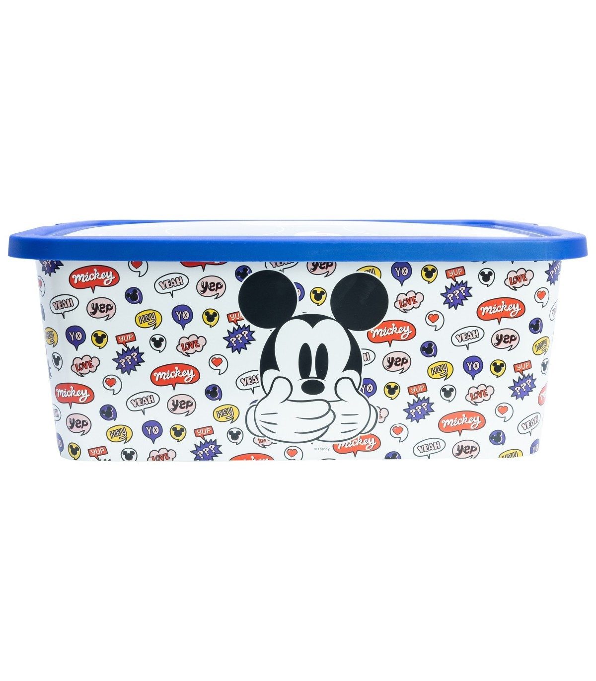 Disney Mickey Mouse Aufbewahrungsbox 13 l Kinderzimmer Box für Spielzeug