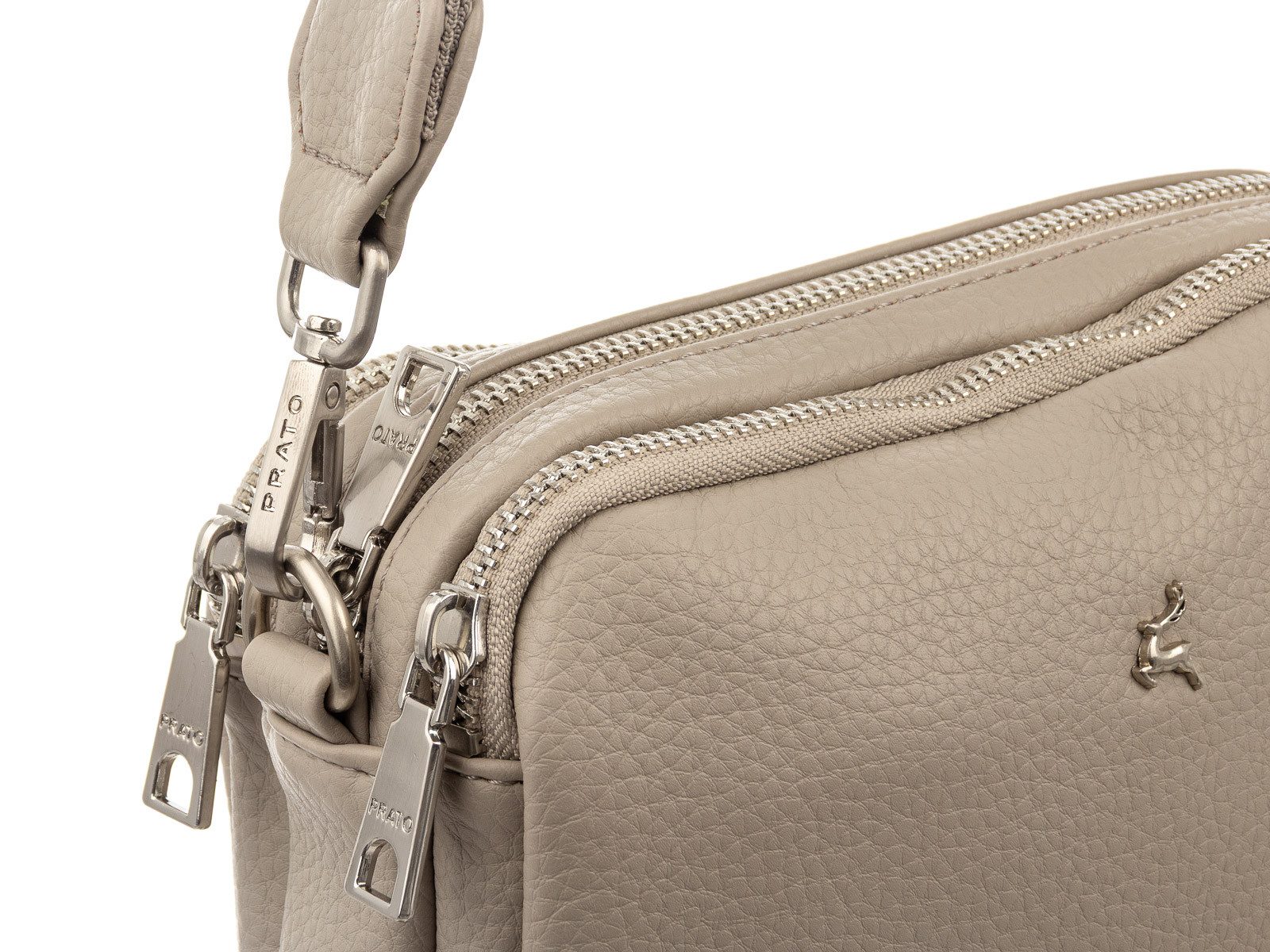 Prato Umhängetasche S979-G Umhängetasche (Stück, 1-tlg., 1), farbliche Akzente