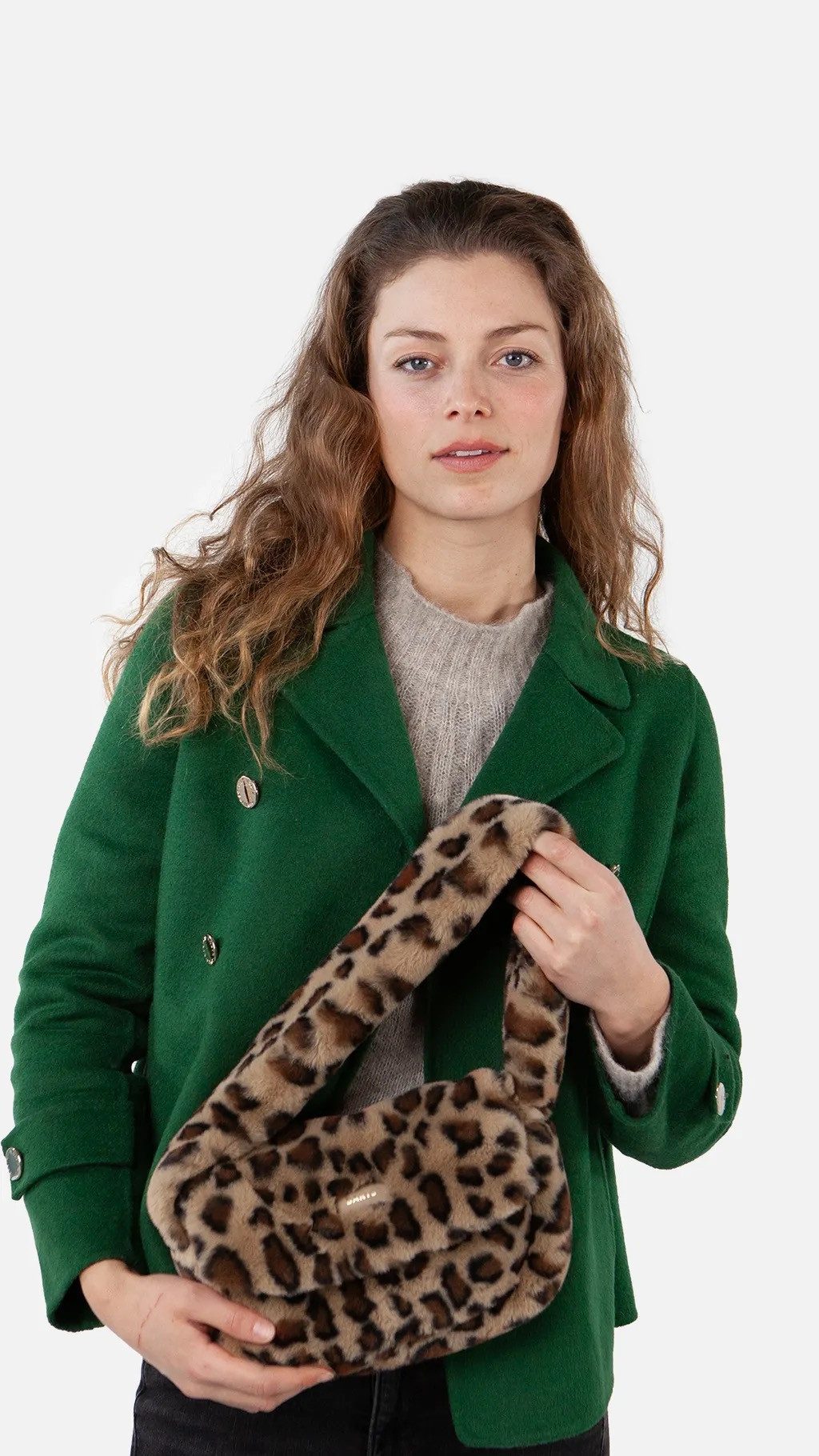 Barts Schultertasche Barts Purida Shoulderbag Umhängetasche mit Leopardenmuster