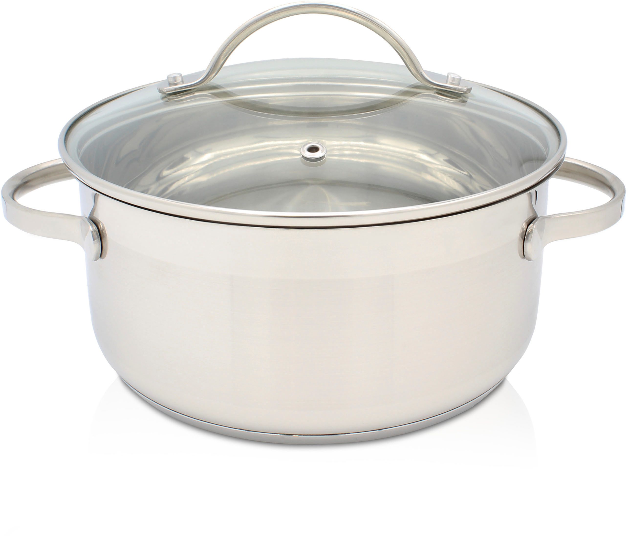 Krüger Bratentopf Ohio, Edelstahl (1-tlg), für Induktions-Kochfelder geeignet