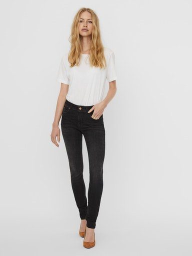 Vero VMLUX MR JEANS Skinny-fit-Jeans SLIM Moda