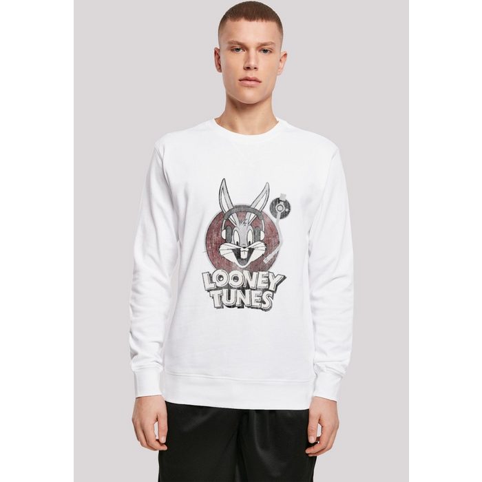 F4NT4STIC Sweatshirt Sweatshirt 'Looney Tunes Bugs Bunny' Herren Premium Merch Longsleeve Pullover Bedruckt