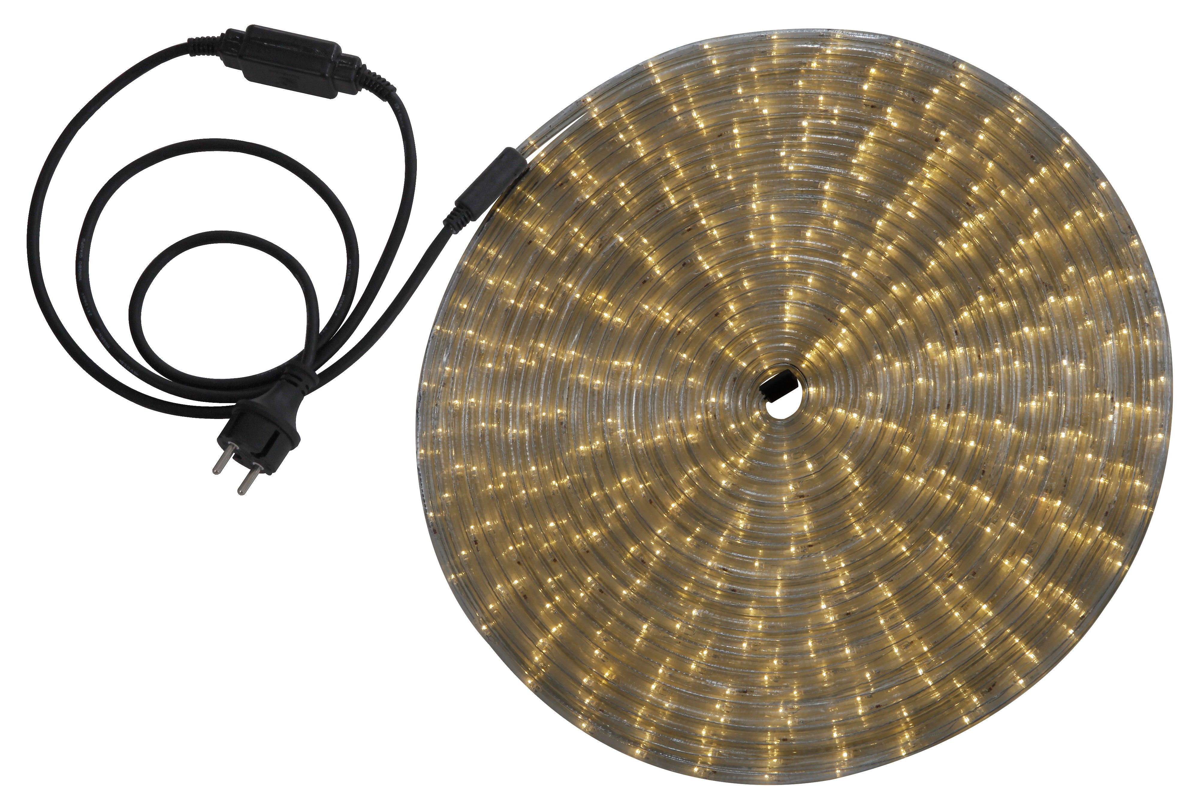 GLOBO LIGHTING Lichterschlauch LIGHT TUBE, Lichtschlauch IP44 Außenbereich ø: 10mm, Длина Zuleitungskabel 1500mm