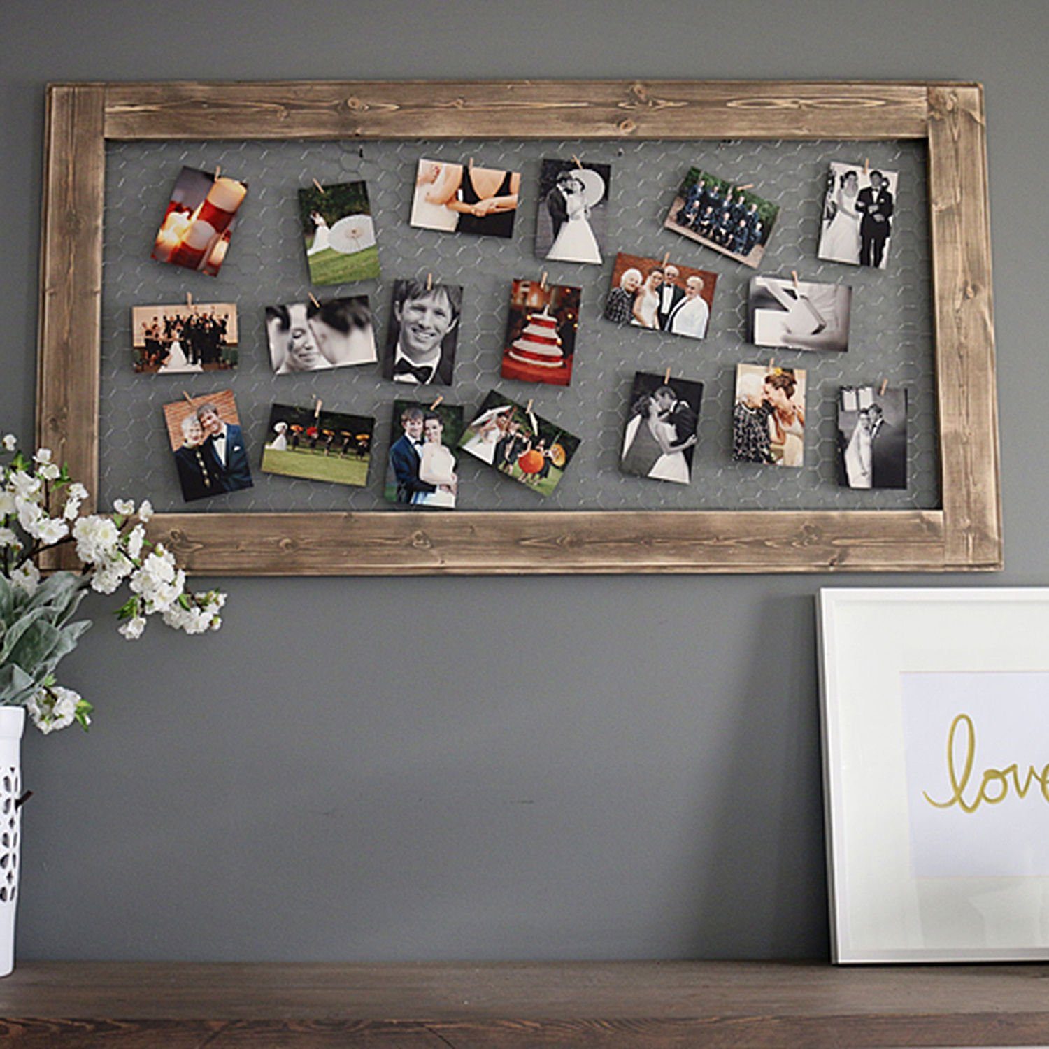 Evila Originals Bilderrahmen 100% SOLID WOOD (Thickness: 2 cm), 100 x 60 cm günstig online kaufen