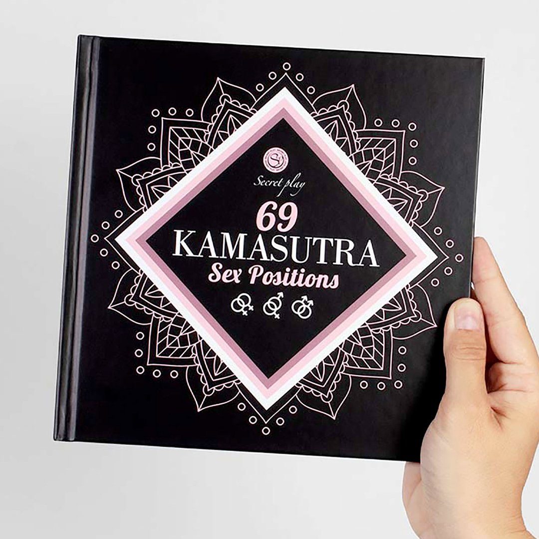 SECRET Stellungen Kamasutra mit Erotik-Spiel, Buch PLAY 69