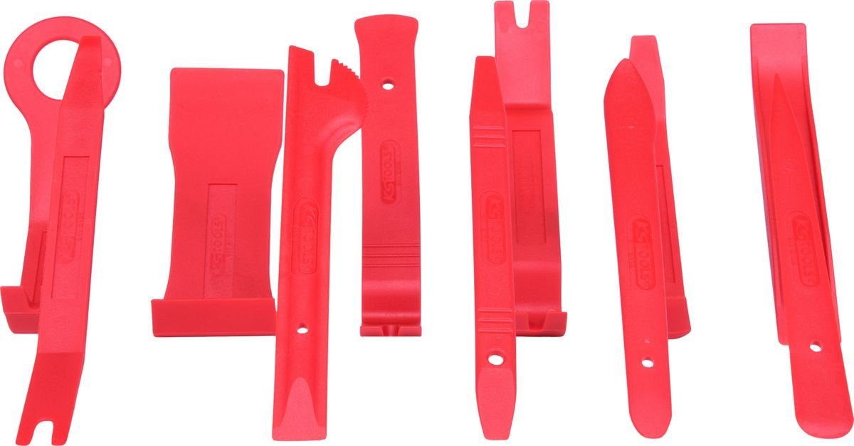 KS Tools Gabel- und Ringschlüssel MASTER Kunststoffkeil-Satz, 11-tlg (911.8205)