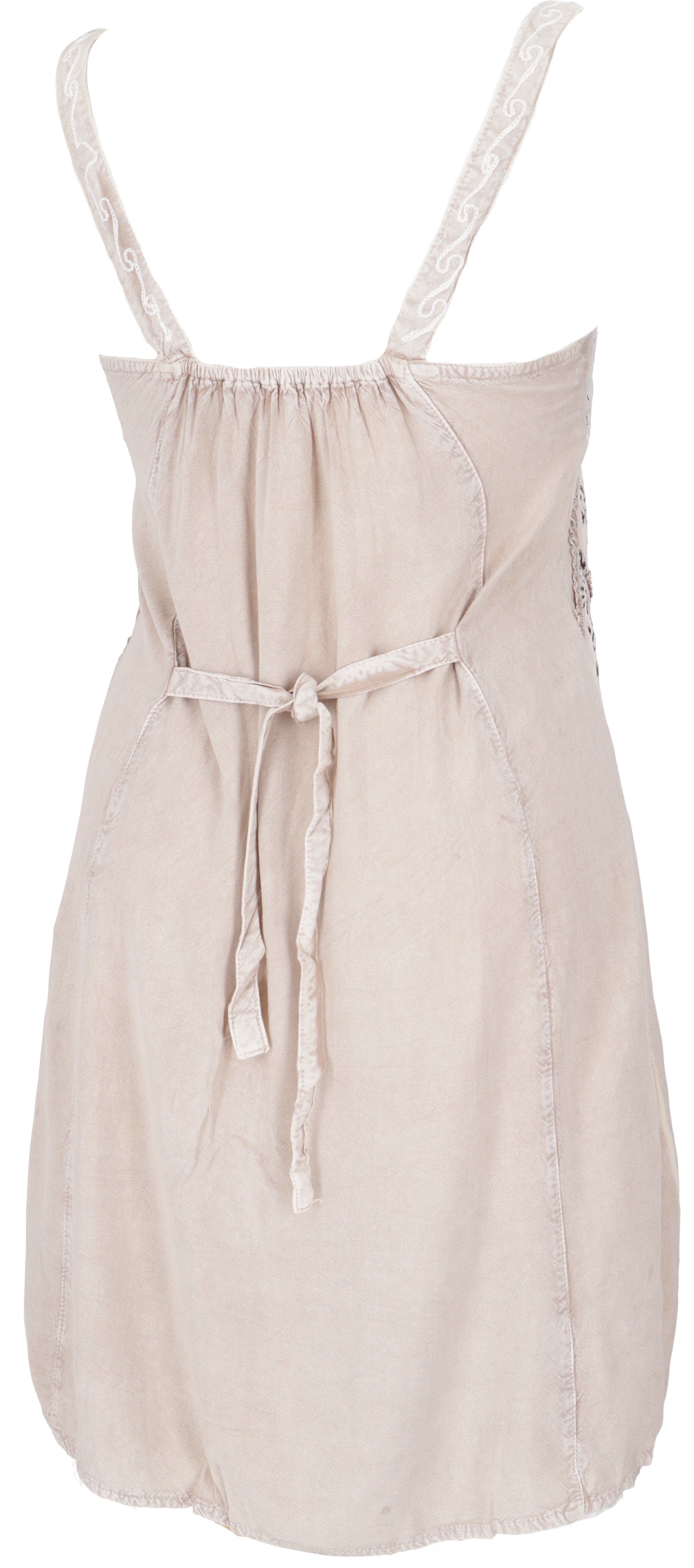Guru-Shop Midikleid Besticktes indisches Minikleid Boho günstig online kaufen