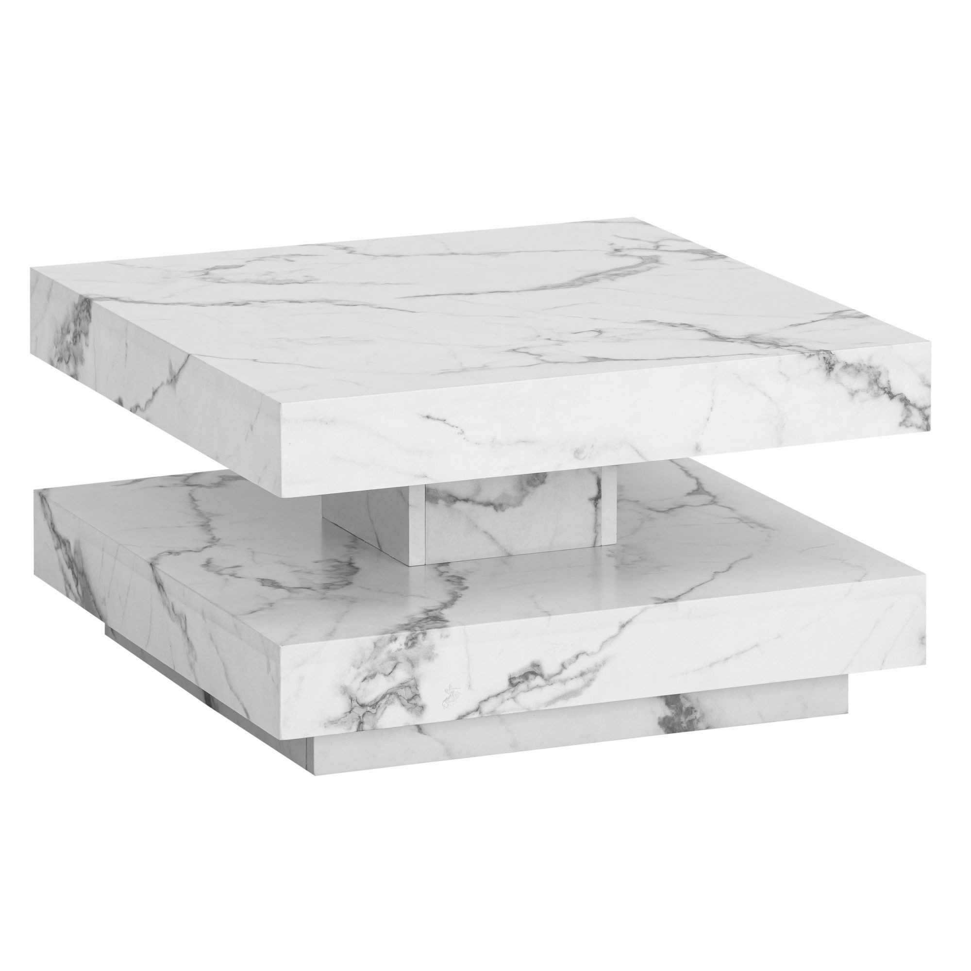 FINEBUY Couchtisch FB59755 (60x60x34 cm MDF, günstig online kaufen