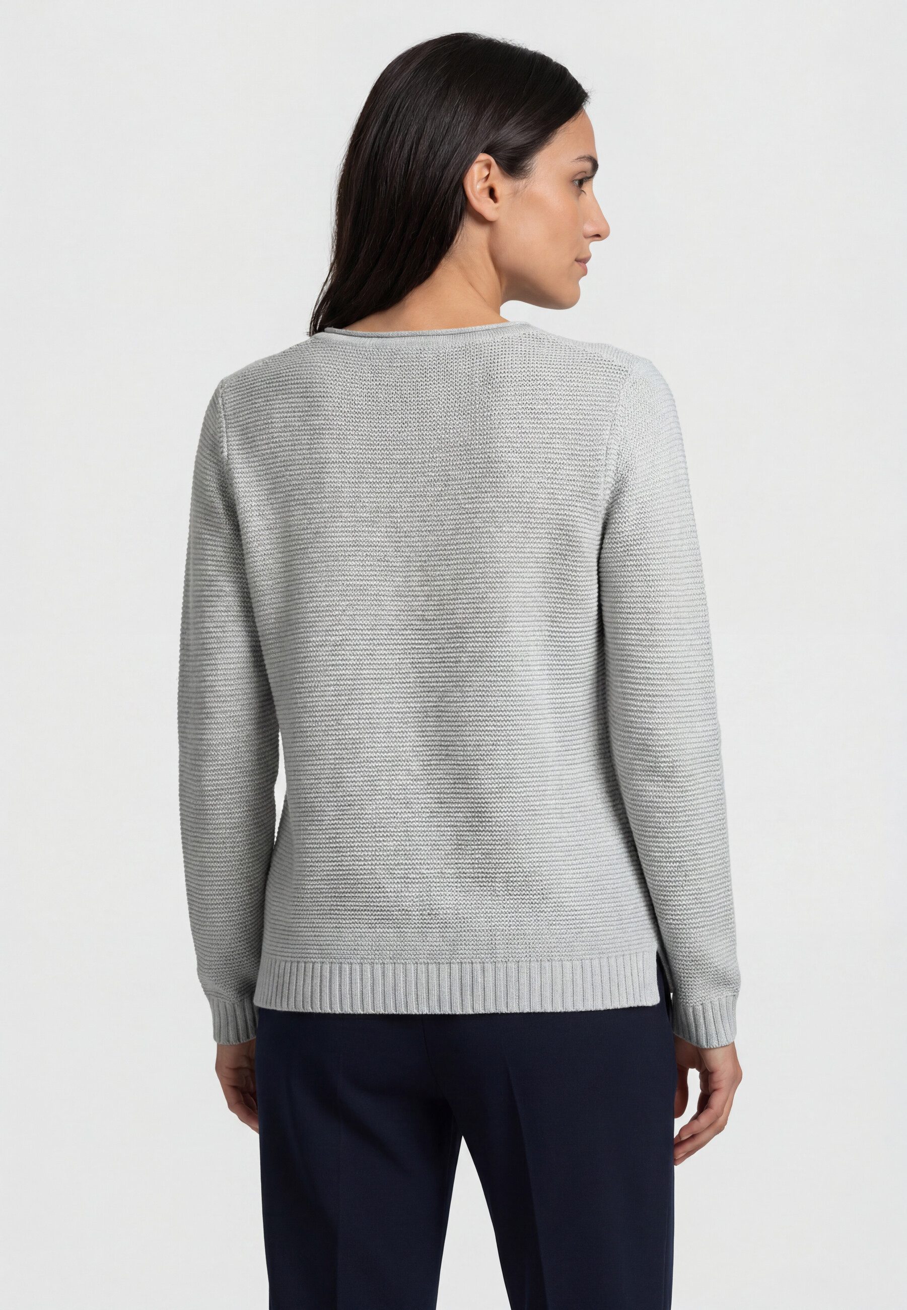 Olsen Strickpullover Pullover mit Strukturstrick