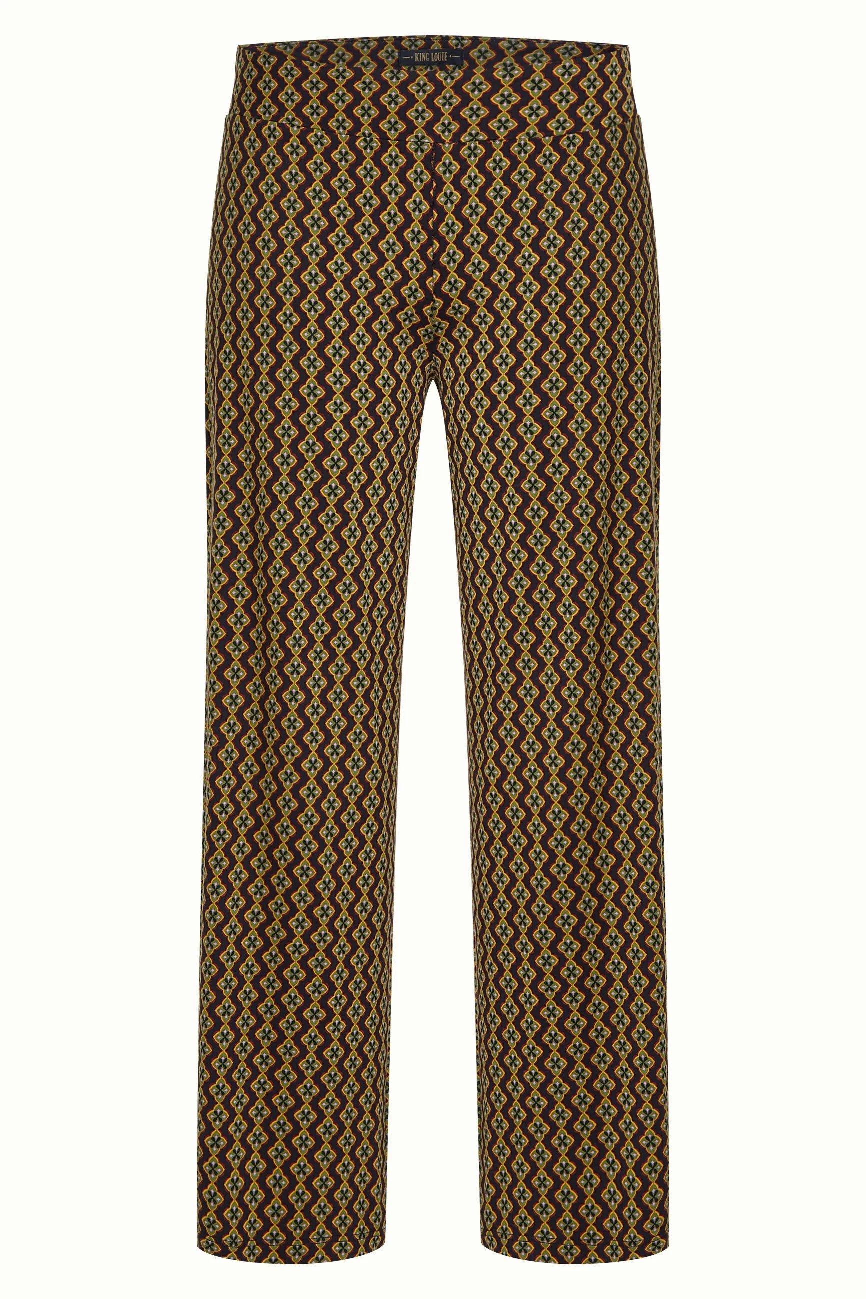 King Louie Stoffhose Border Pants Turi Jersey