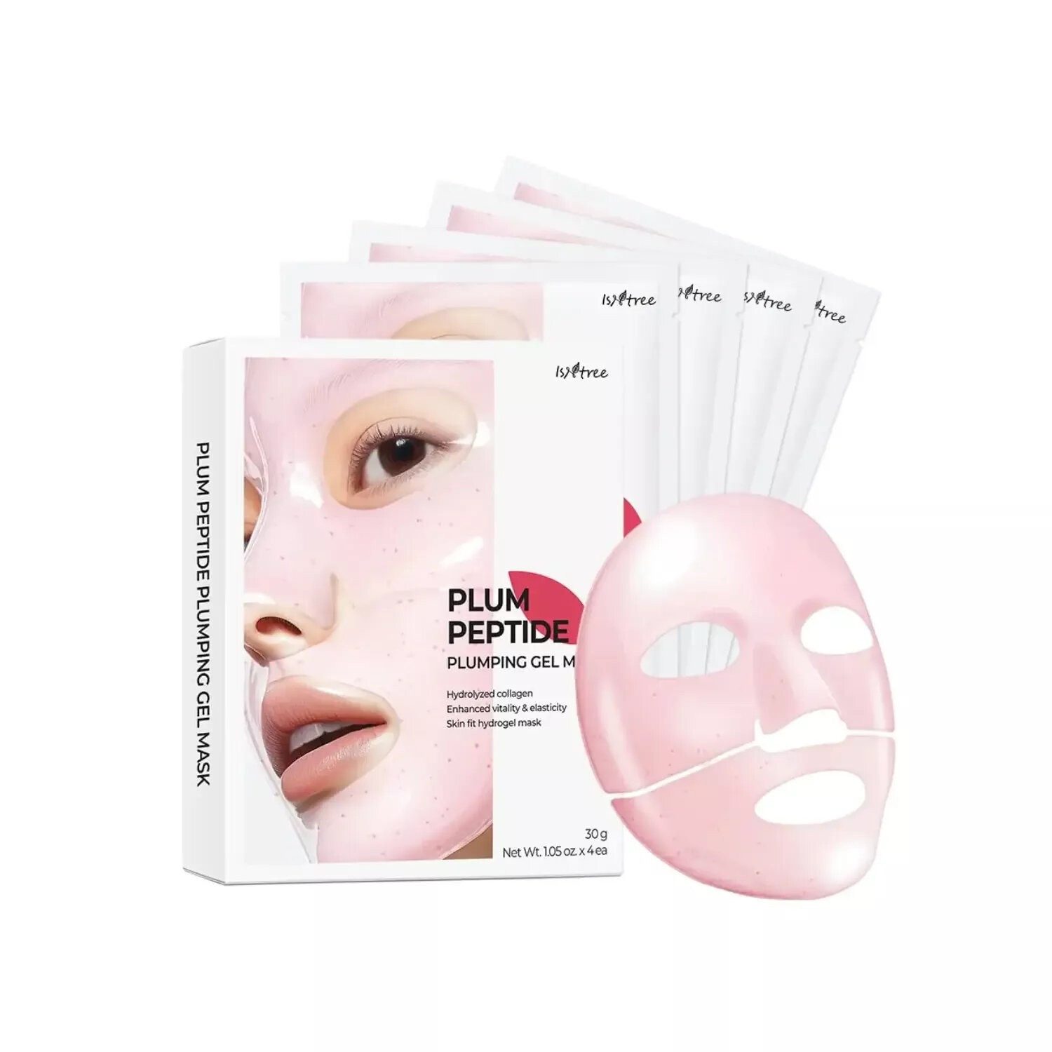 Isntree Gesichtsmaske Aufpolsternde Gelmaske mit Pflaumen-Peptid