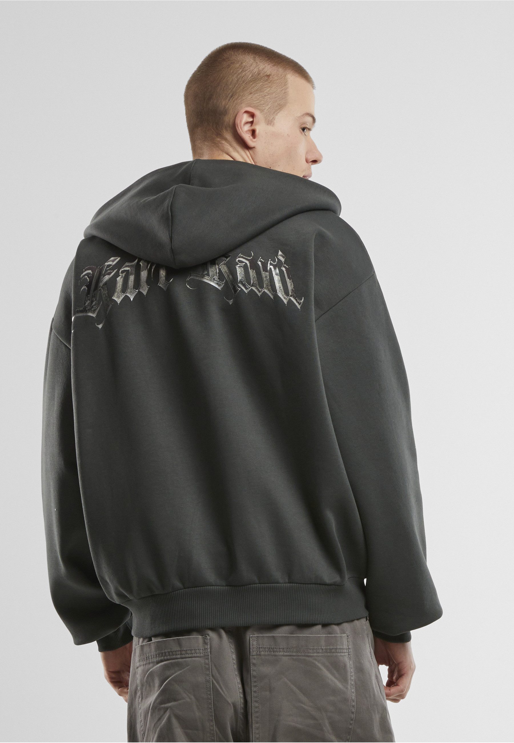 Karl Kani Sweatjacke Karl Kani KK Old English Chrome Backprint Zip Hoodie