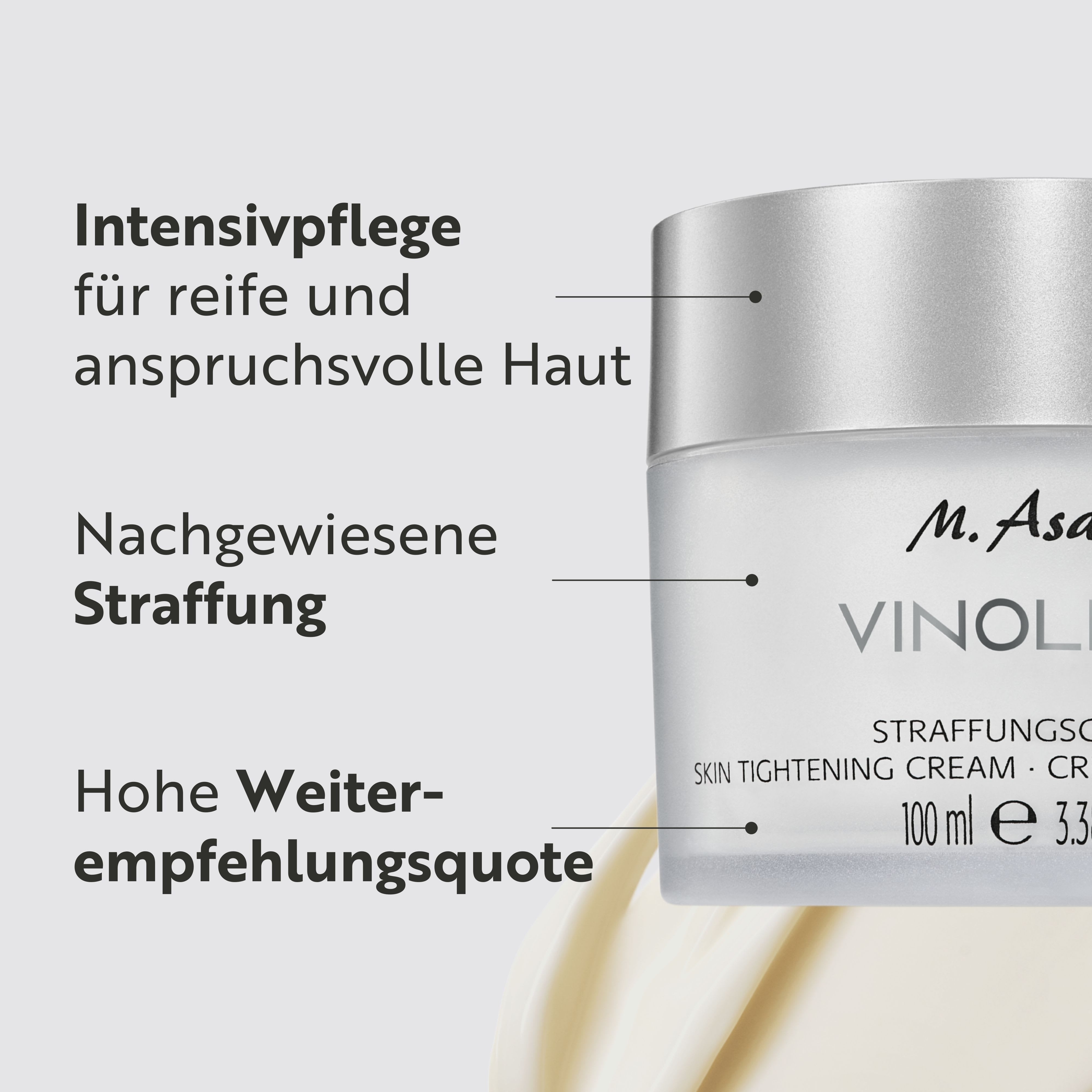 asambeauty Feuchtigkeitscreme Straffungscreme