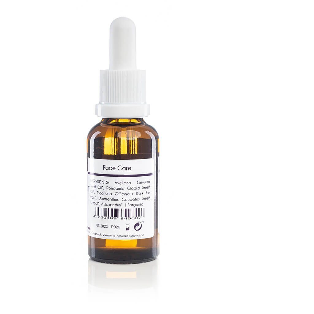 myrto Naturkosmetik Gesichtsöl myrto Protective Sunshine Day Oil T - mit pflanzlichem Lichtschutz, Bestbewertung Codecheck: 100% Grüner Ring
