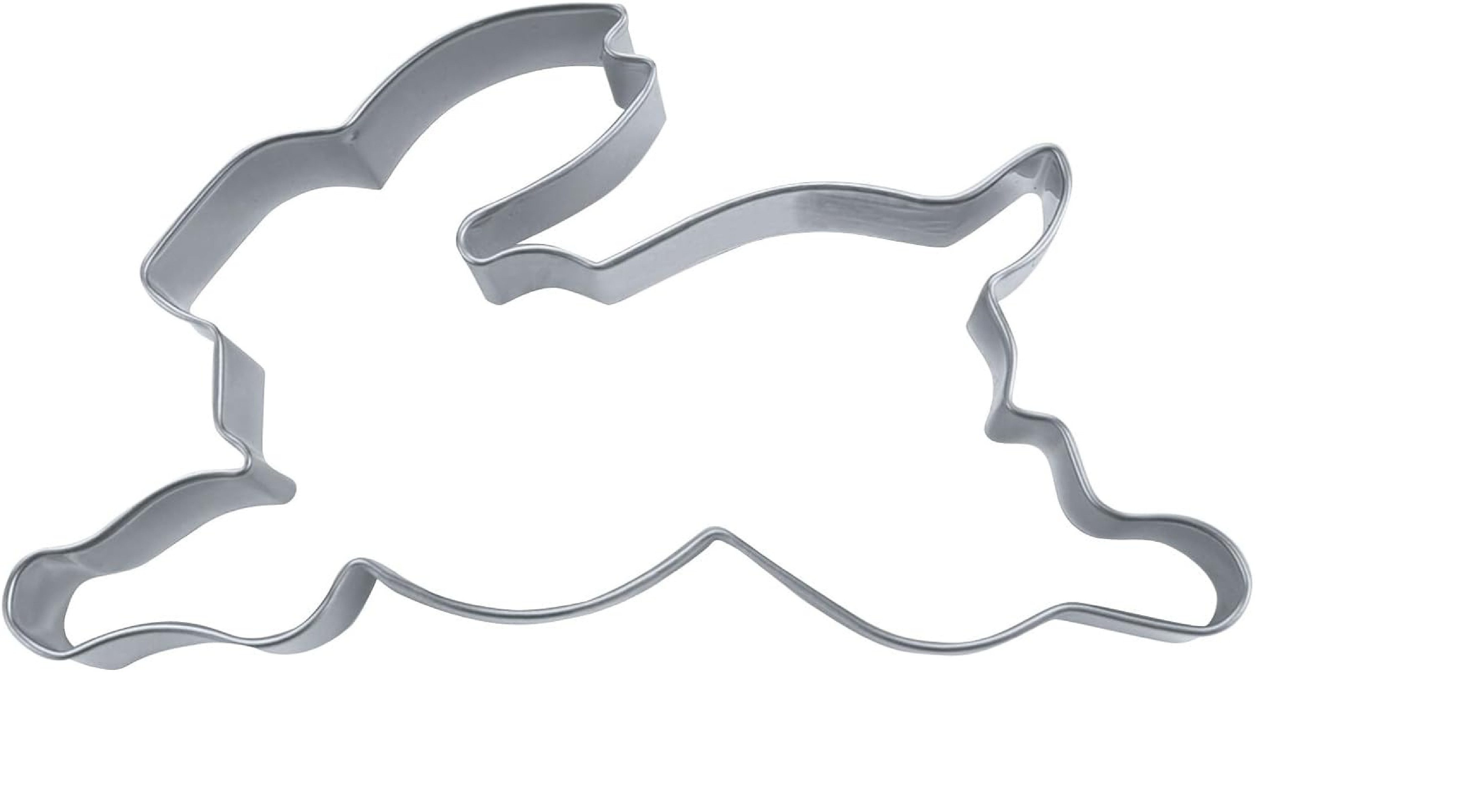 STÄDTER Ausstechform Premium Ausstechform Hase springend 6 cm für Ostern, Einzigartiger Ausstecher für kreative Backkreationen
