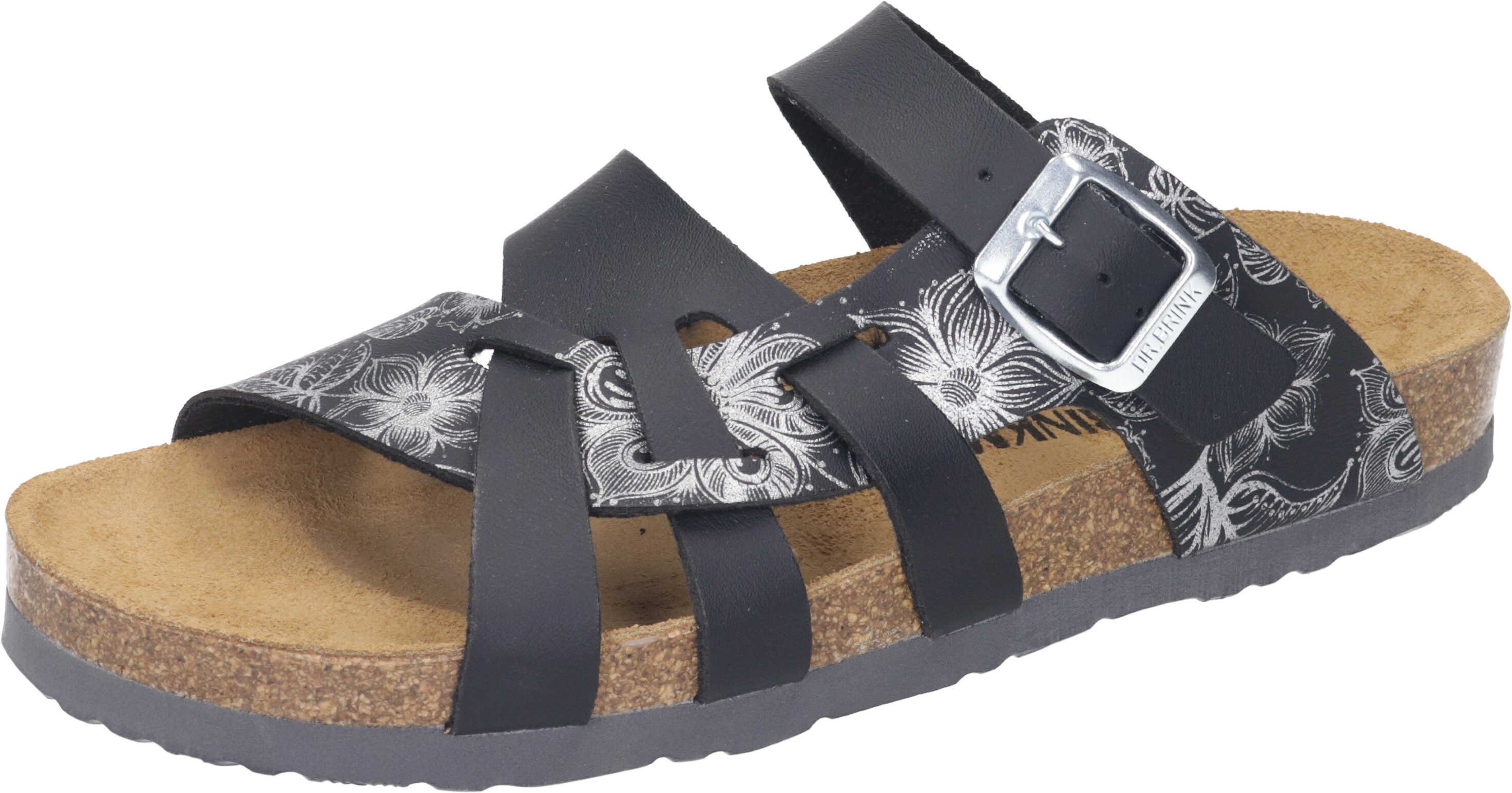 Dr. Brinkmann Pantoletten Pantolette aus strapazierfähigen Gewebefasern