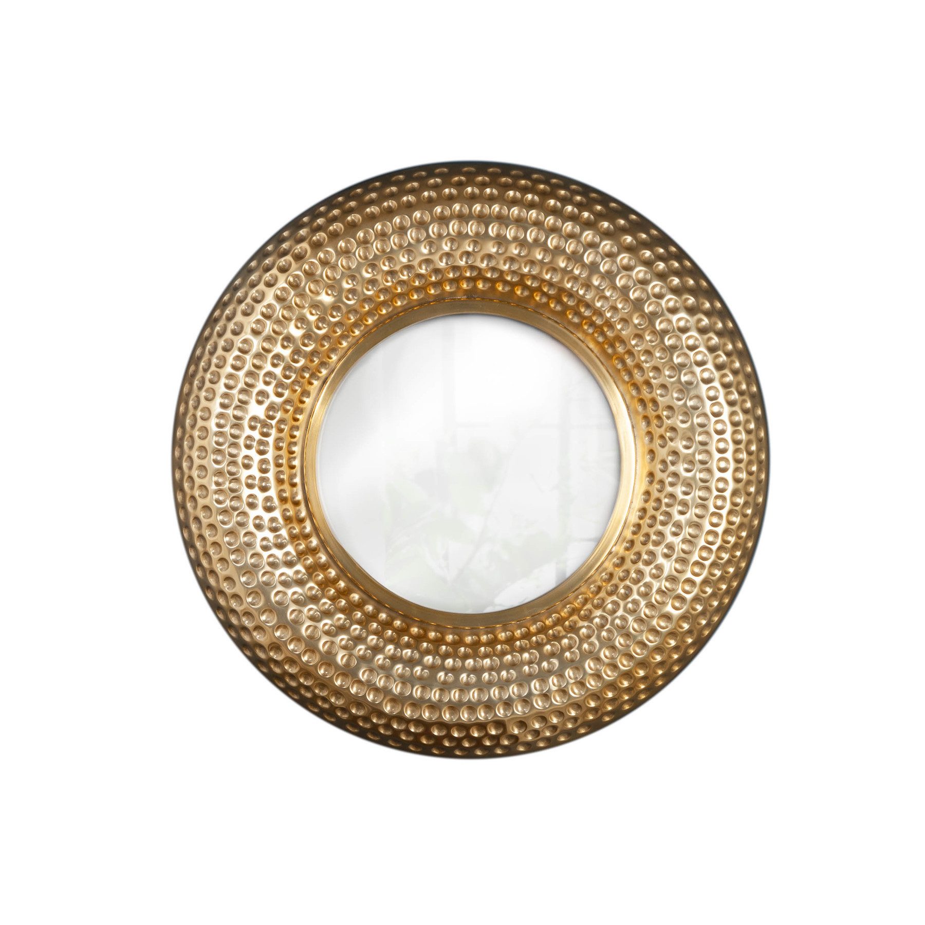 riess-ambiente Wandspiegel ORIENT 60cm gold, Schlafzimmer · Metall · rund · günstig online kaufen