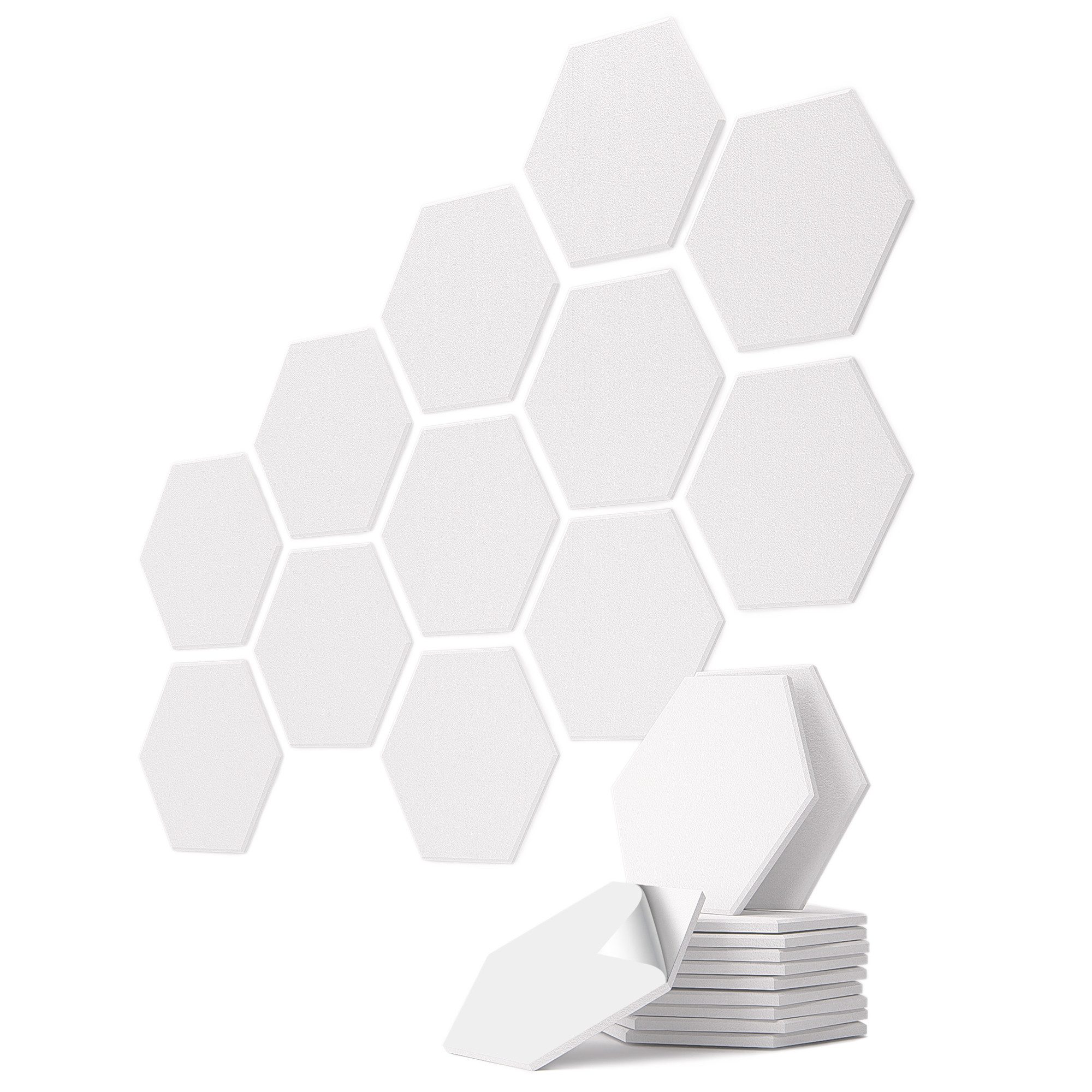 linovum Wandpaneel vilz Akustikplatten Schallabsorber Hexagon Filz verschie günstig online kaufen