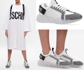 Moschino MOSCHINO COUTURE Special Teddy Low Sneakers Trainers Schuhe Turnschuhe Sneaker