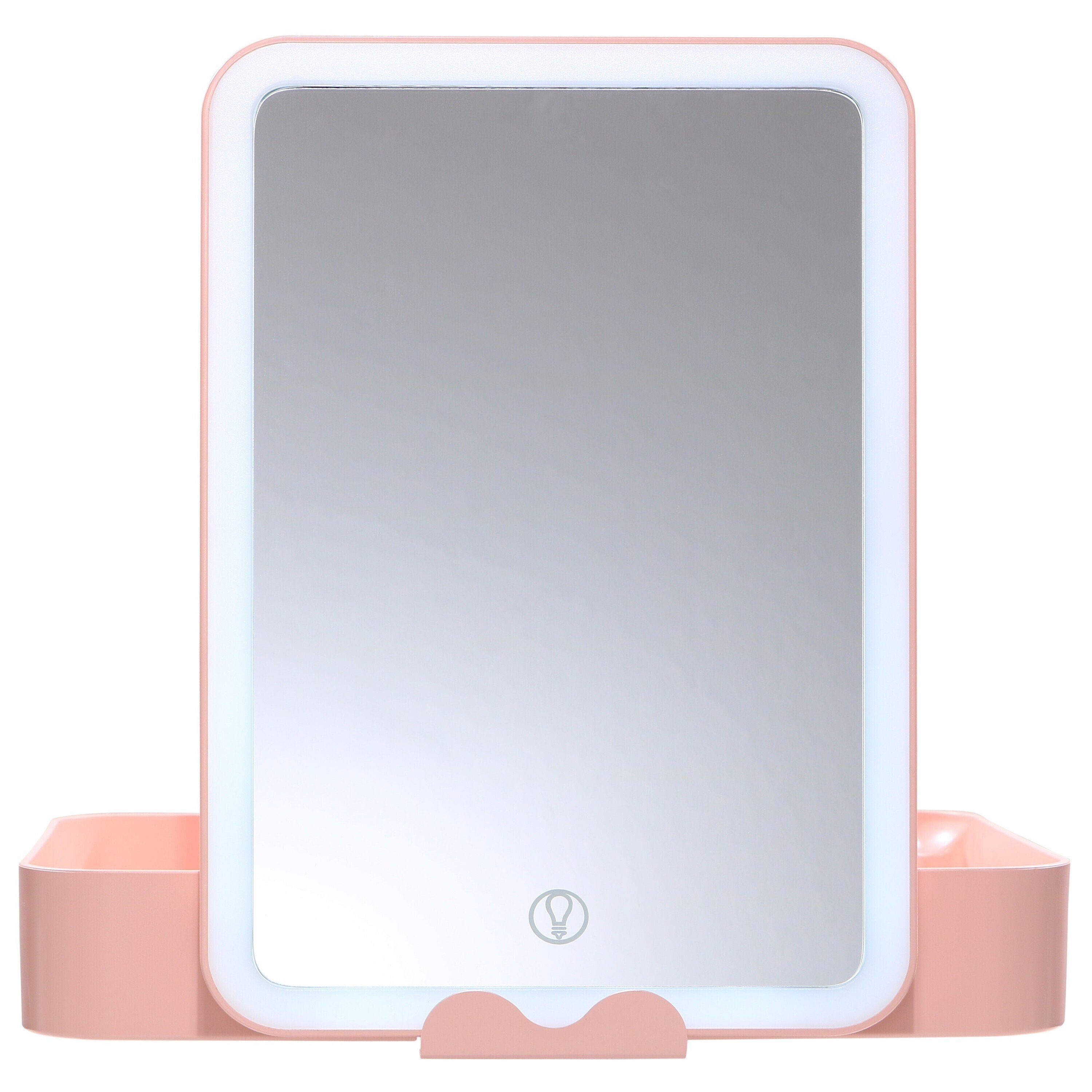 AILORIA Kosmetikspiegel BELLE Beautycase mit LED-Spiegel, Hochwertiges Beauty-Case mit professionellem LED-Spiegel