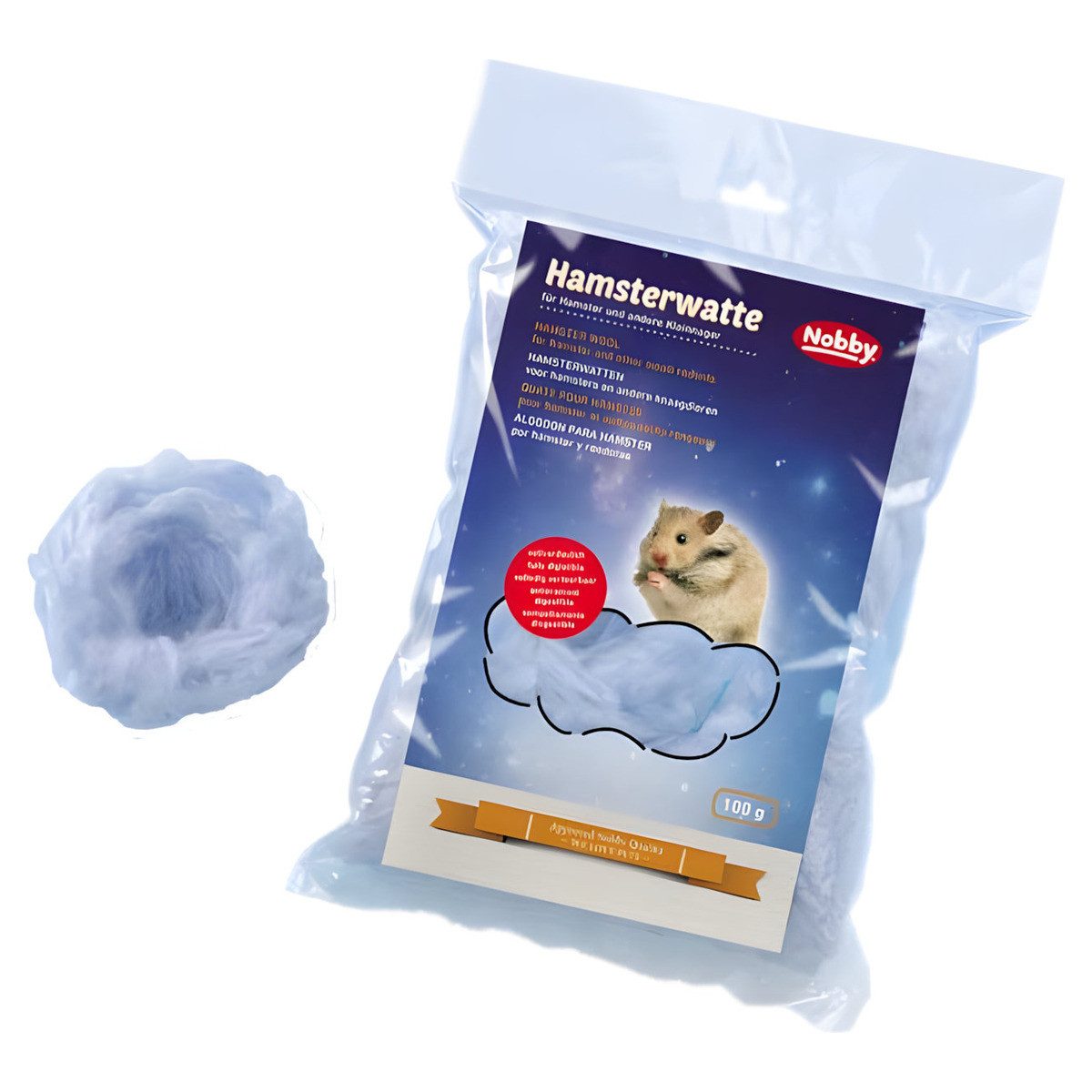 Nobby Nagerhaus Hamsterwatte