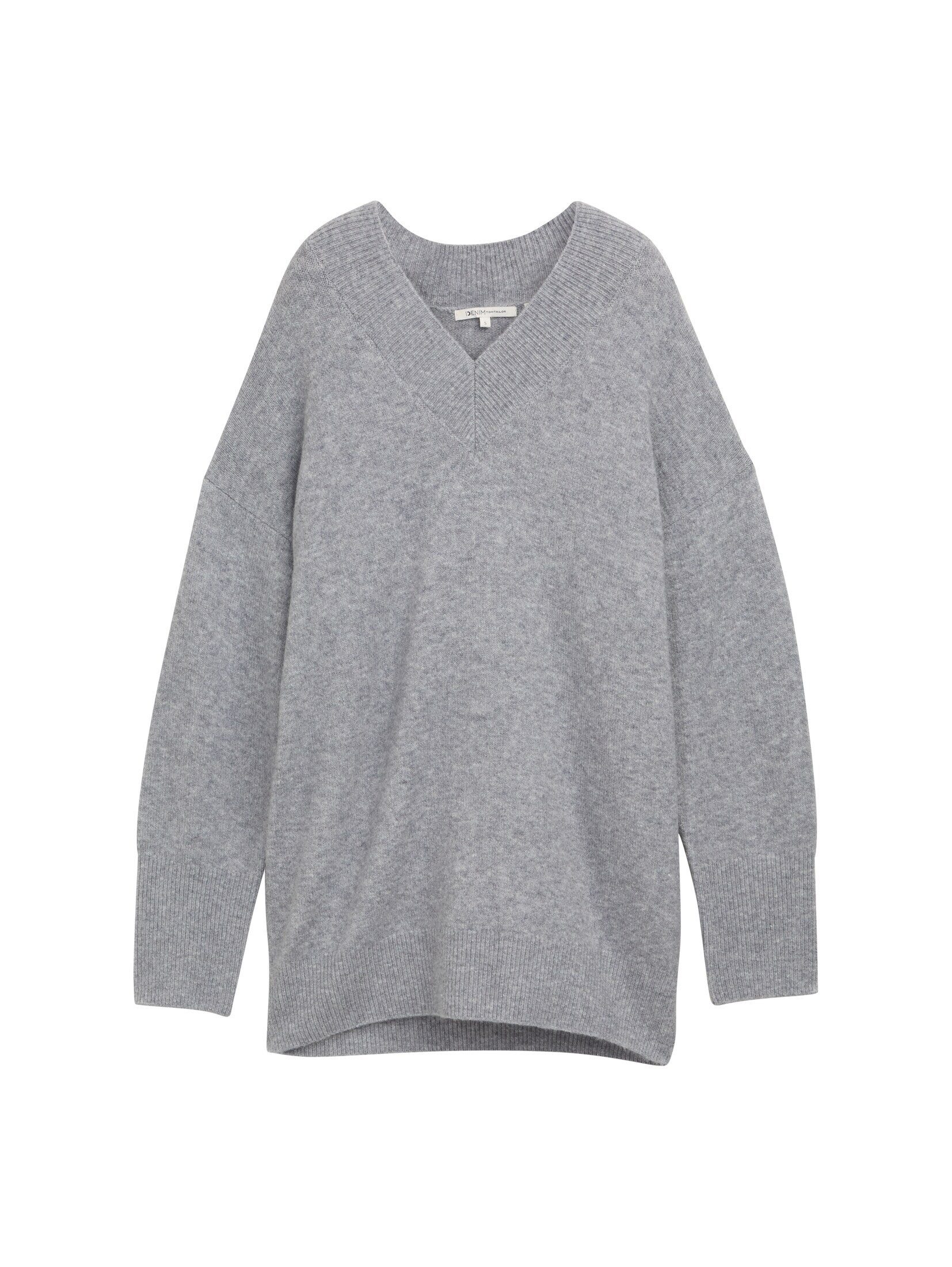 TOM TAILOR Denim Strickpullover Longstyle Strickpullover günstig online kaufen