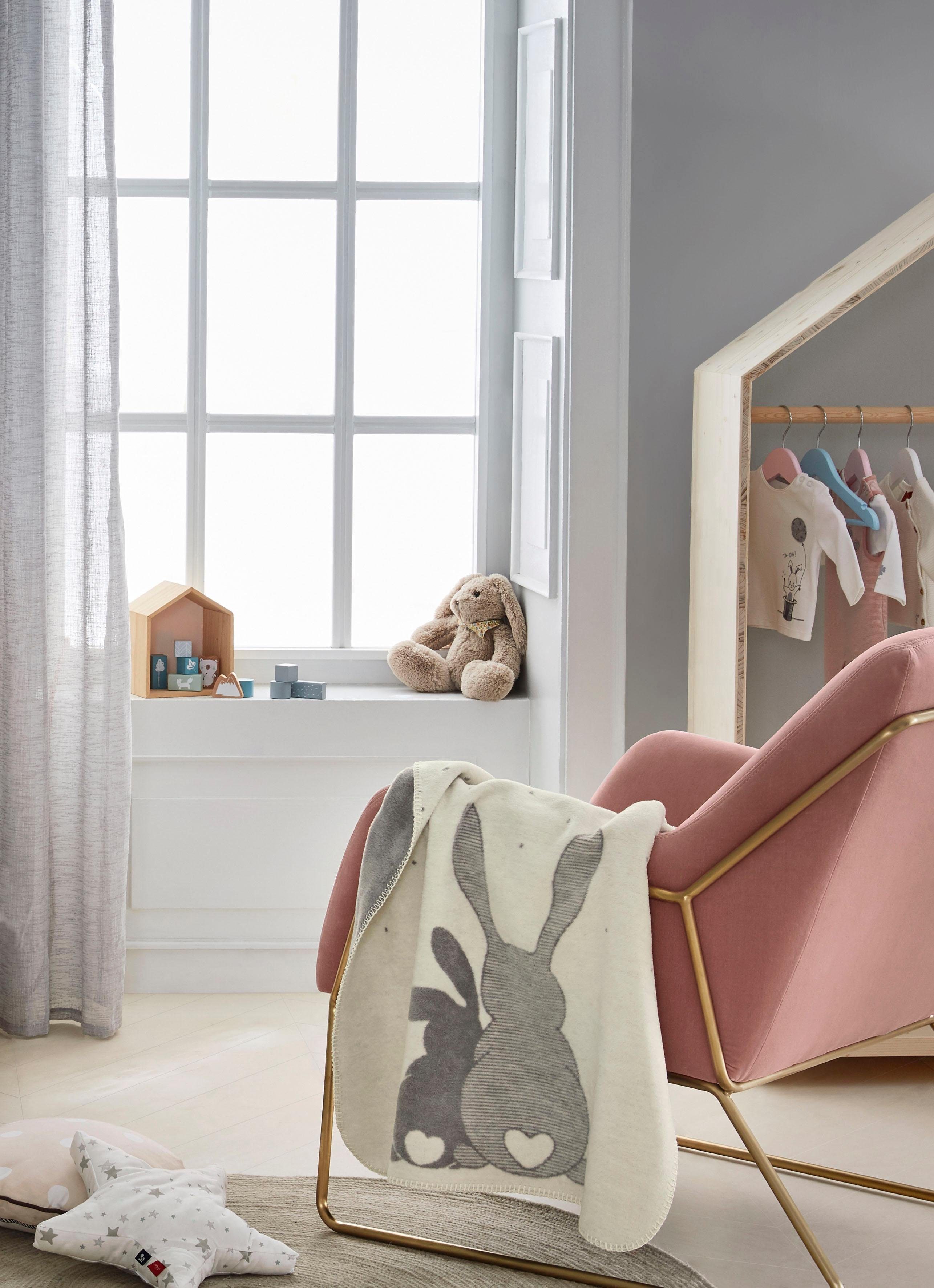 Kinderdecke Lepre, s.Oliver, mit Hasen günstig online kaufen