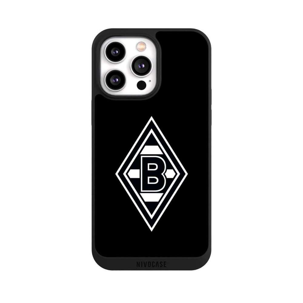 Handyhülle Wappen Borussia Mönchengladbach Gladbach Borussia Raute Schwarz
